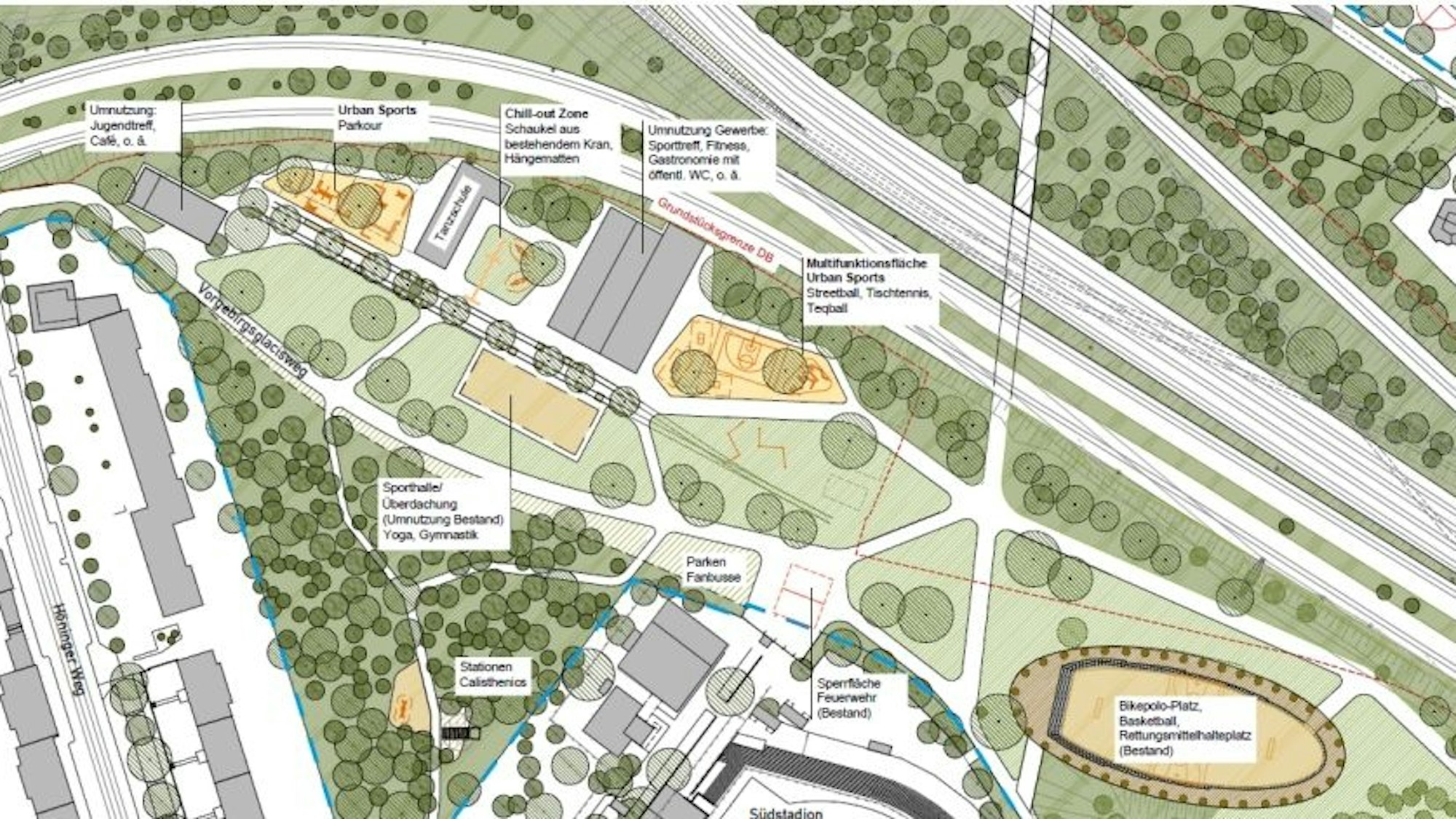 So würde der Sporthof aussehen
