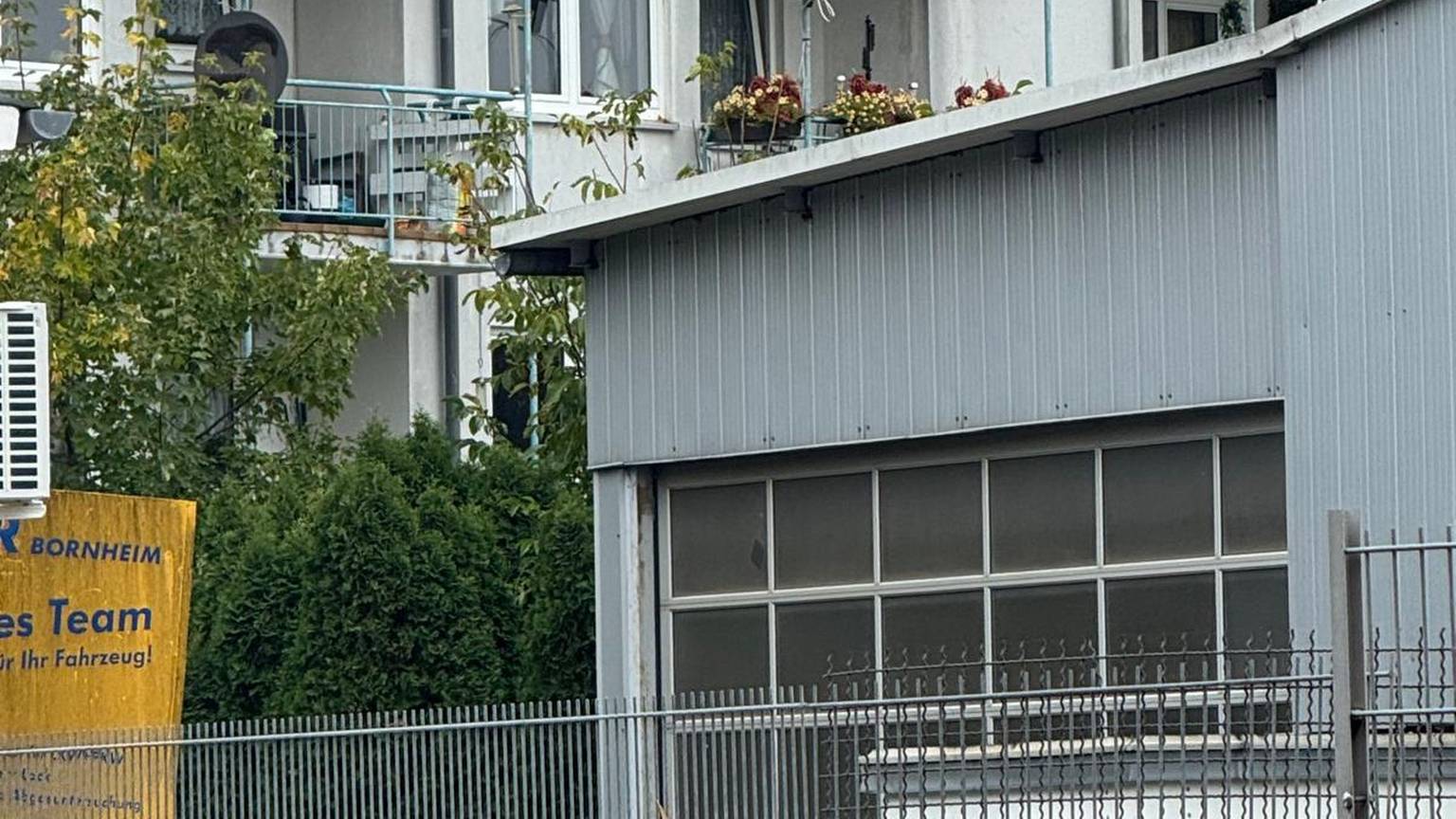 Ein Vollbrand im September in Bornheim.