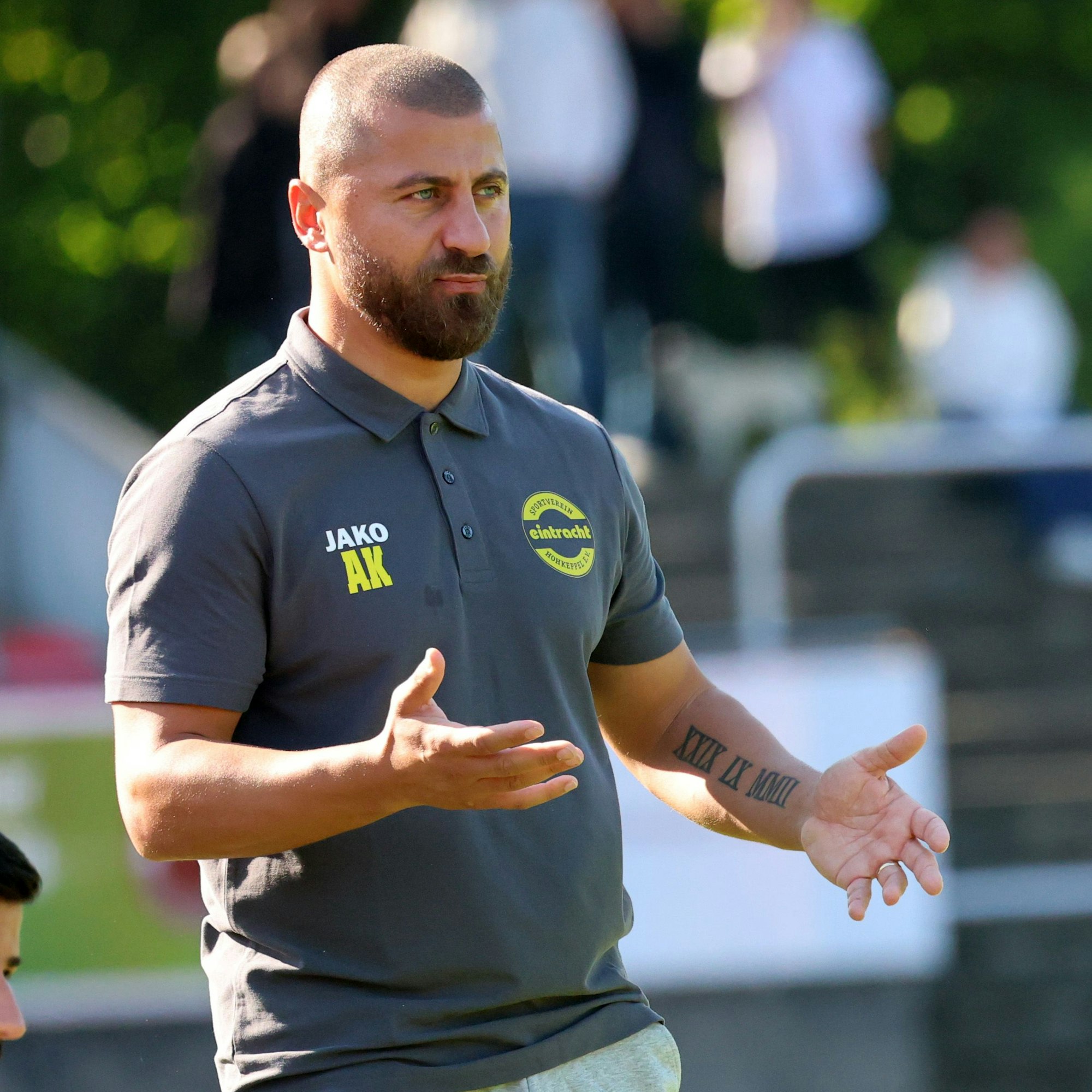 Hohkeppels Trainer Abdullah Keseroglu