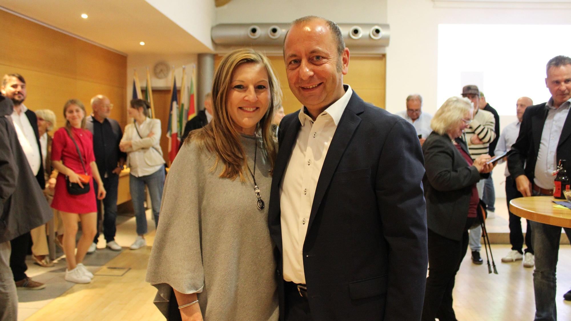 Matthias Schmitz mit Ehefrau Sylvia Schmitz