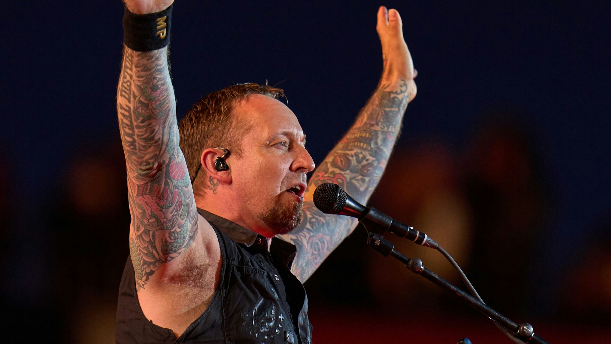 Michael Poulsen, Frontmann von Volbeat (Archiv)