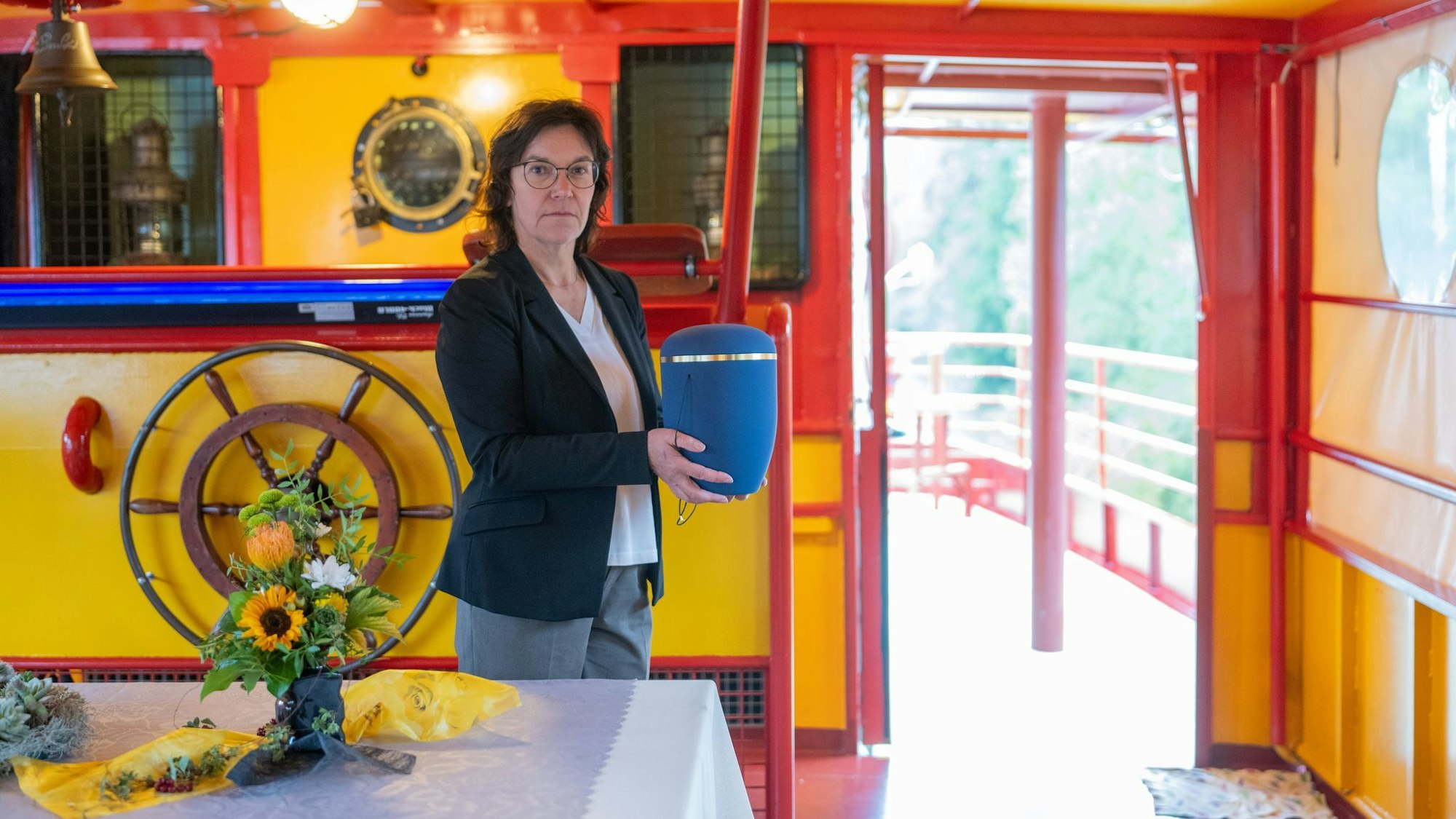 Der grobe Rahmen für den Ablauf einer Flussbestattung sei bereits klar, sagt Bestatterin Grandjean. (Archivbild)