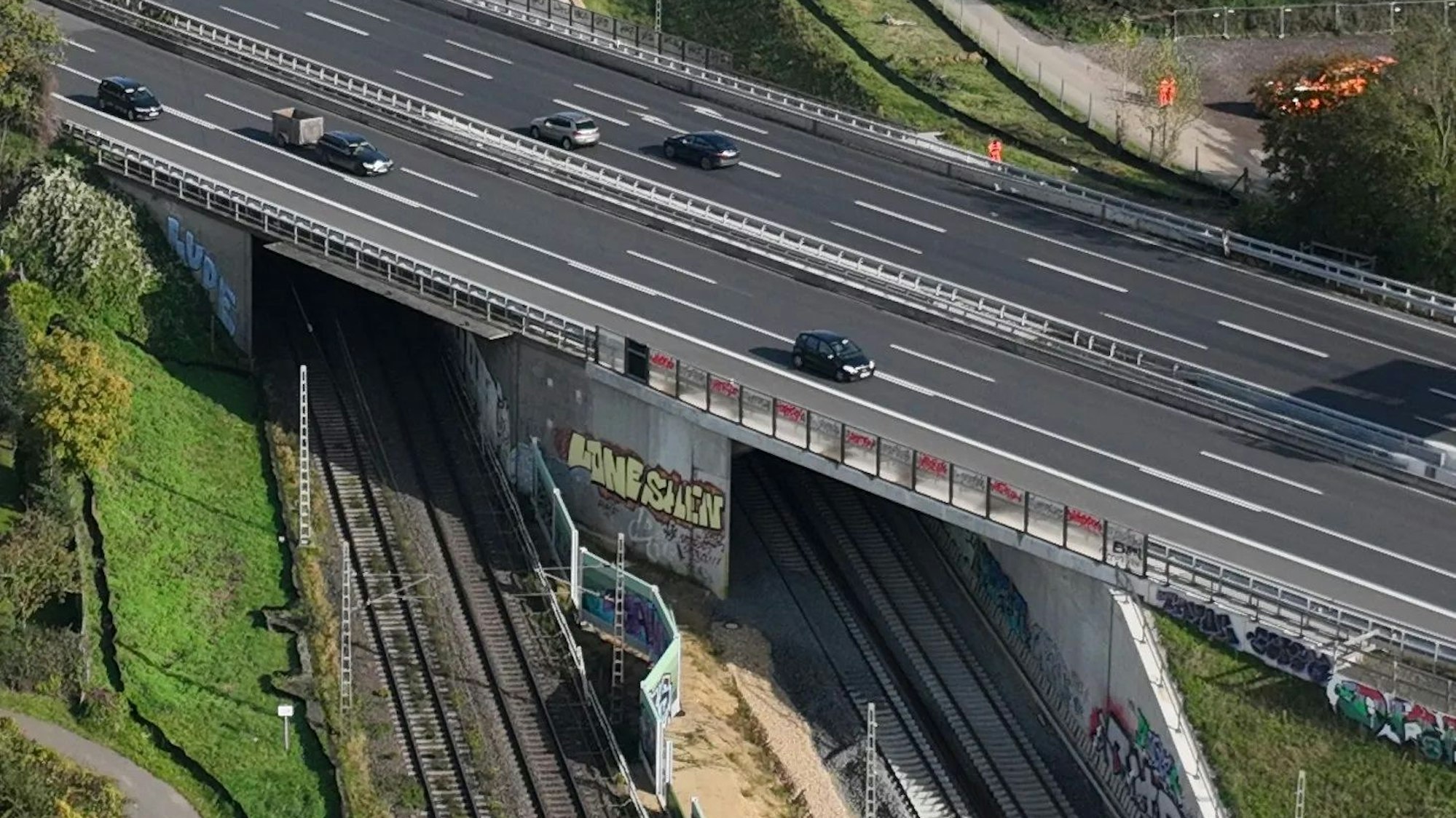 Der Neubau der A59-Brücke in Bonn kann nun frühestens ab 2030 erfolgen.