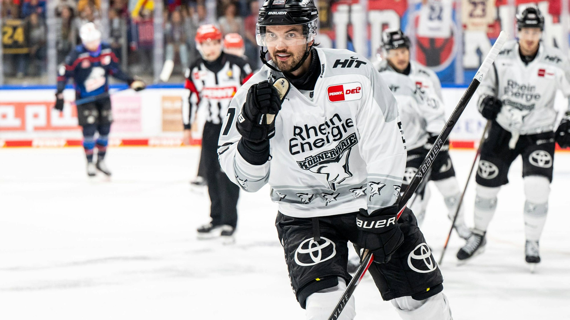 Torgefährlich: KEC-Verteidiger Oliwer Kaski hat in den ersten sechs Saisonspielen schon drei Treffer erzielt.