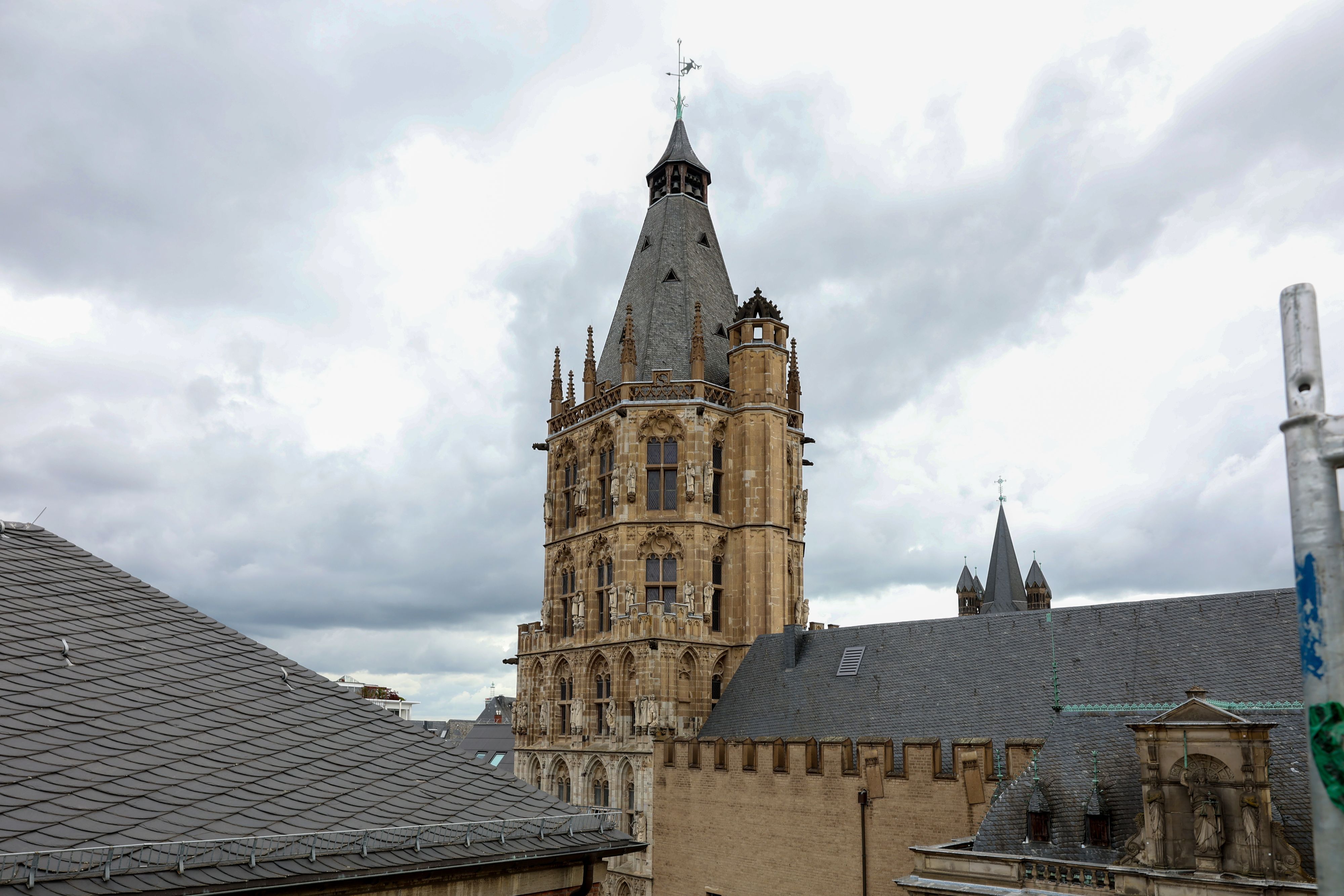 Ratsturm am Historischen Rathaus der Stadt Köln
