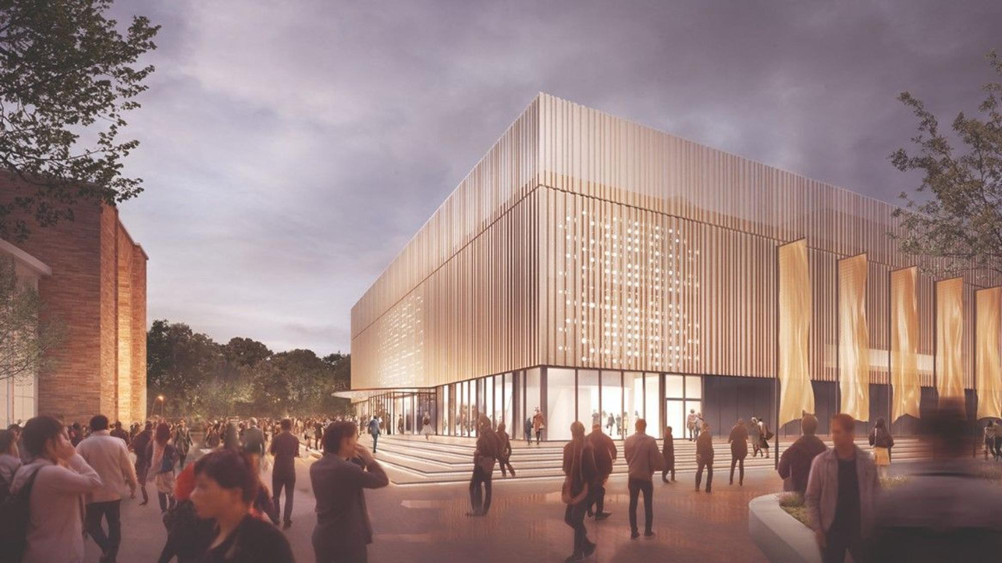 Visualisierung des neuen Musical-Theaters