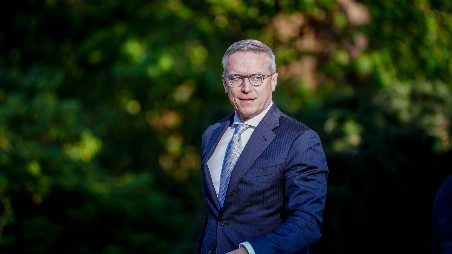 Karsten Wildberger (CDU), Bundesminister für Digitalisierung und Staatsmodernisierung, kommt zur Klausurtagung des Bundeskabinetts von CDU, CSU und SPD.