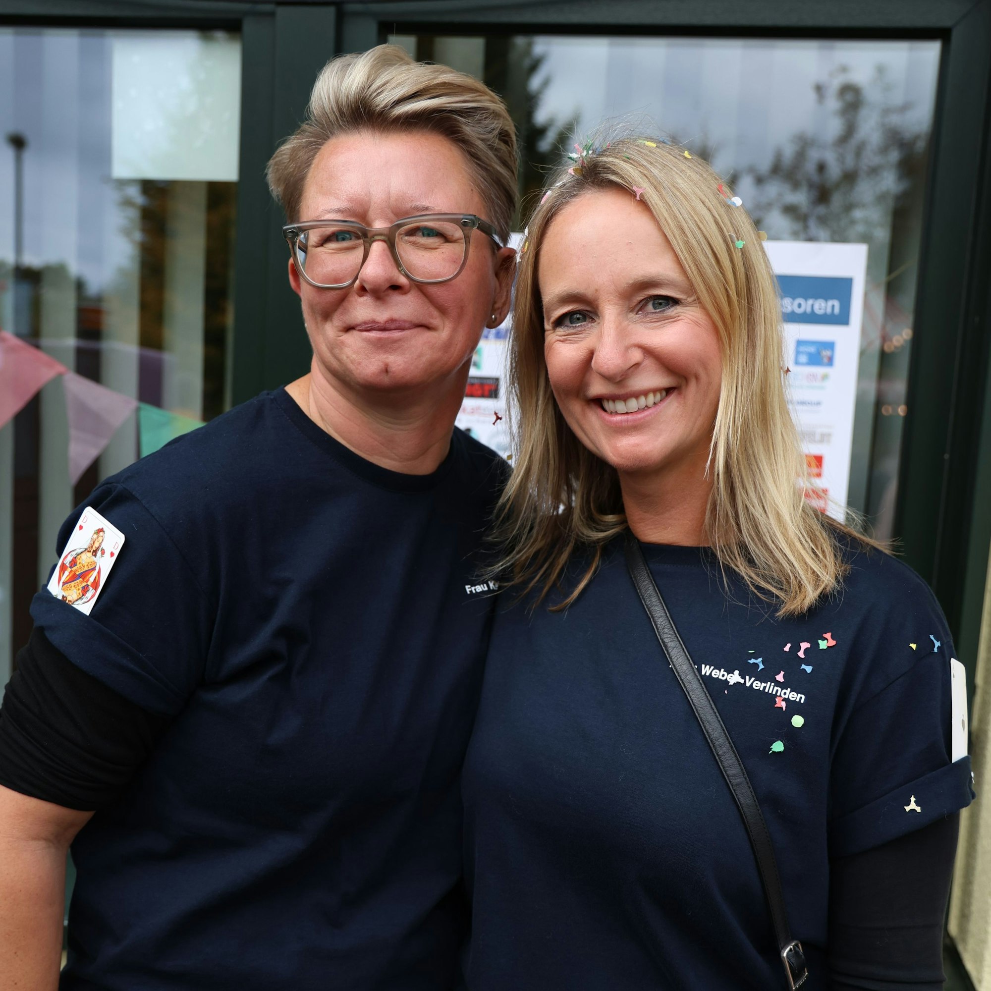 Die Schulleitung: Steffi Werber-Verlinden (r.) und Alice Kelterborn.