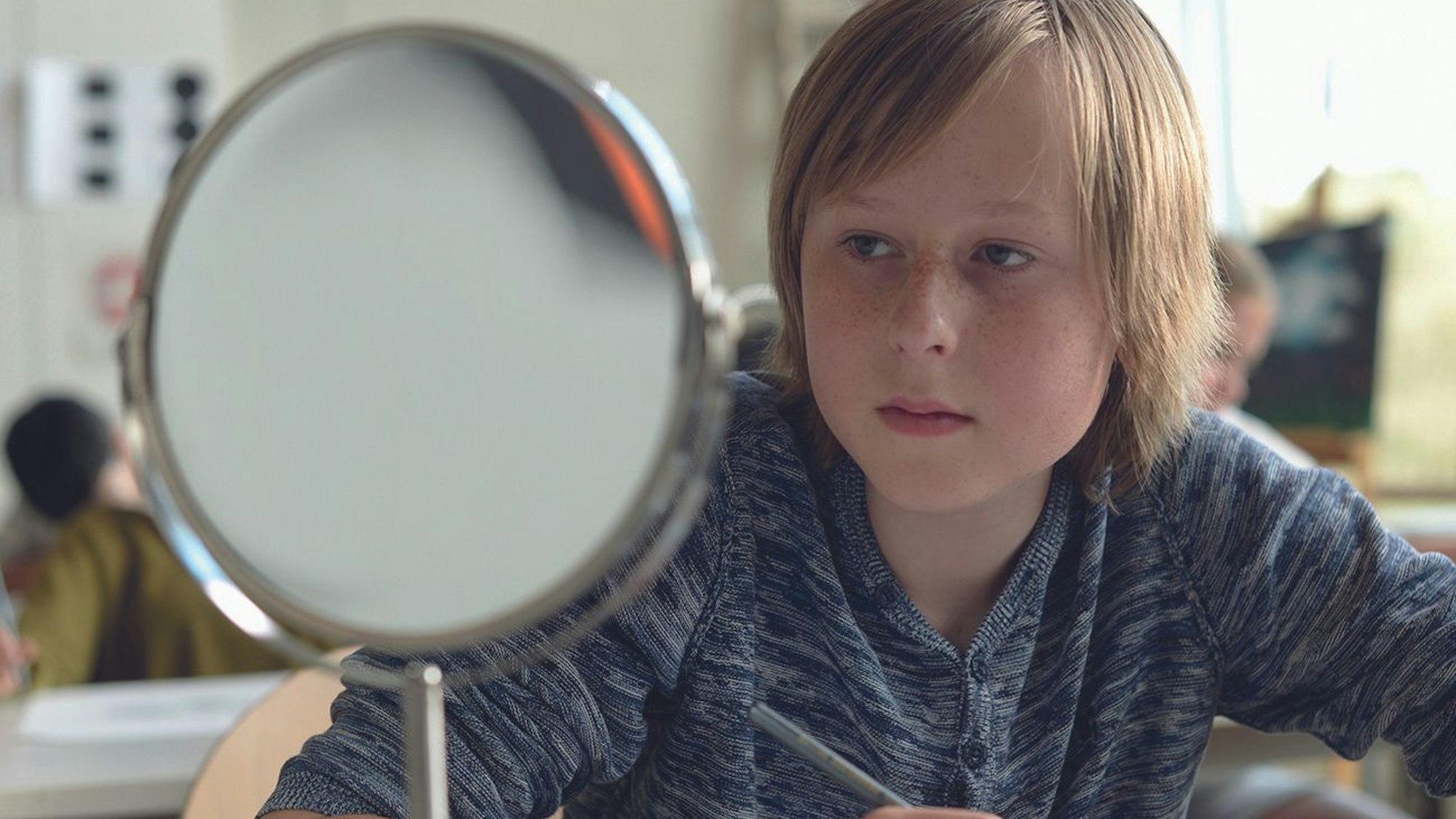 Szene aus dem Film „Ab morgen bin ich mutig“.