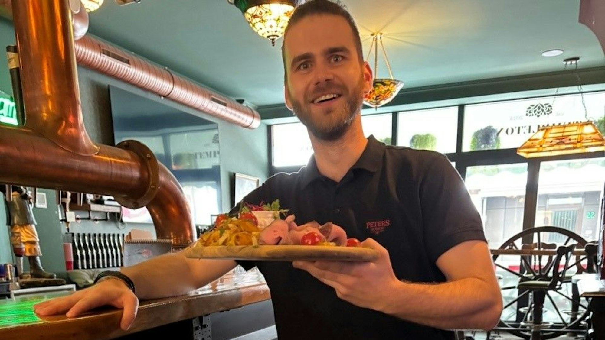 Simon Templeton im Restaurant Templeton in Bad Neuenahr