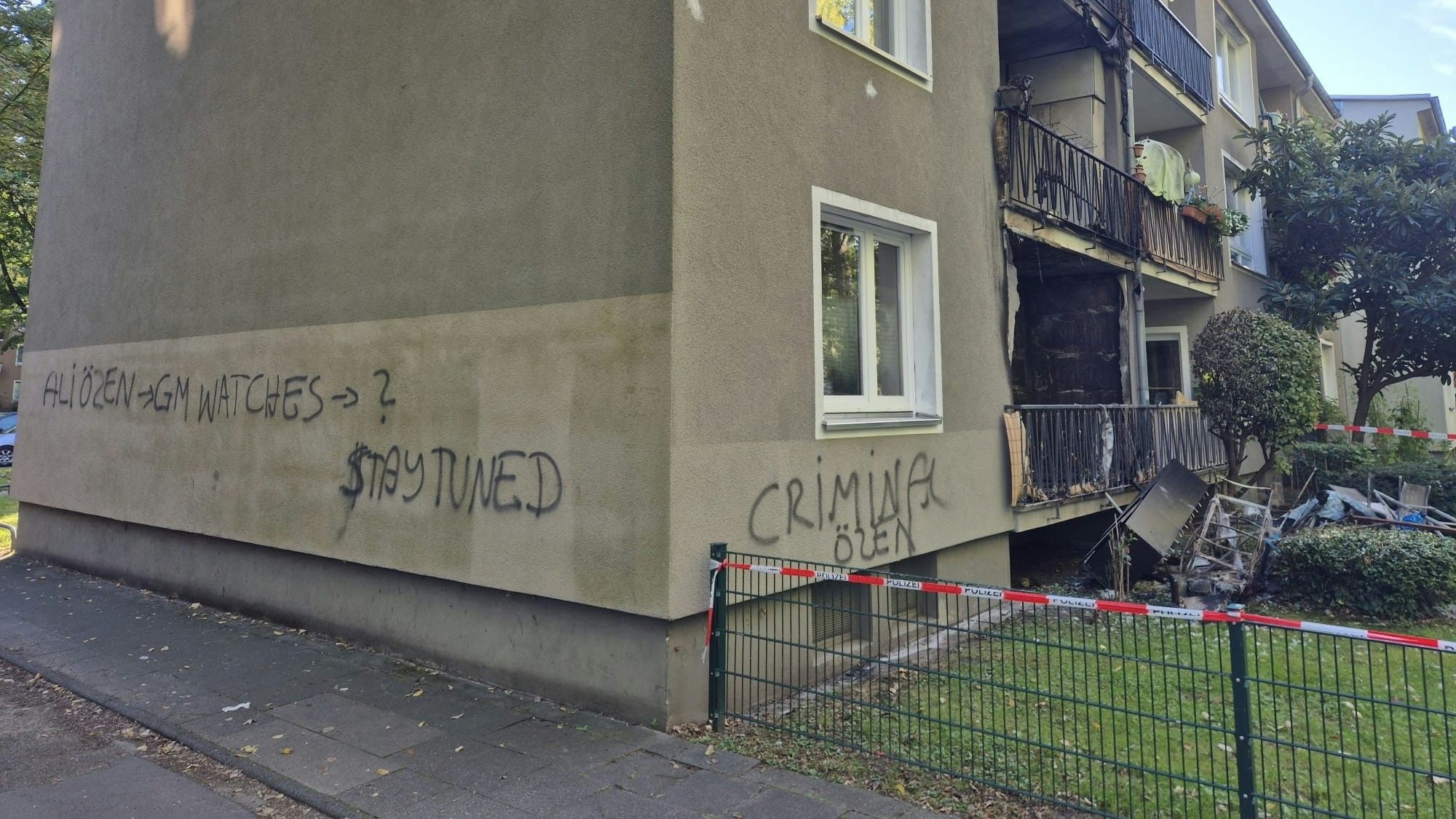 Der Tatort an der Eichhornstraße in Niehl.