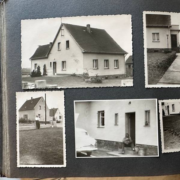Blick ins Fotoalbum: So sah das Haus von Familie Cockx-Stühl früher aus. Es wurde revitalisiert und bleibt so im Besitz der Familie.