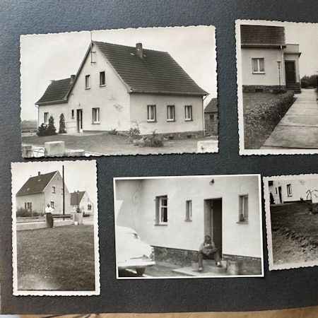 Blick ins Fotoalbum: So sah das Haus von Familie Cockx-Stühl früher aus. Es wurde revitalisiert und bleibt so im Besitz der Familie.
