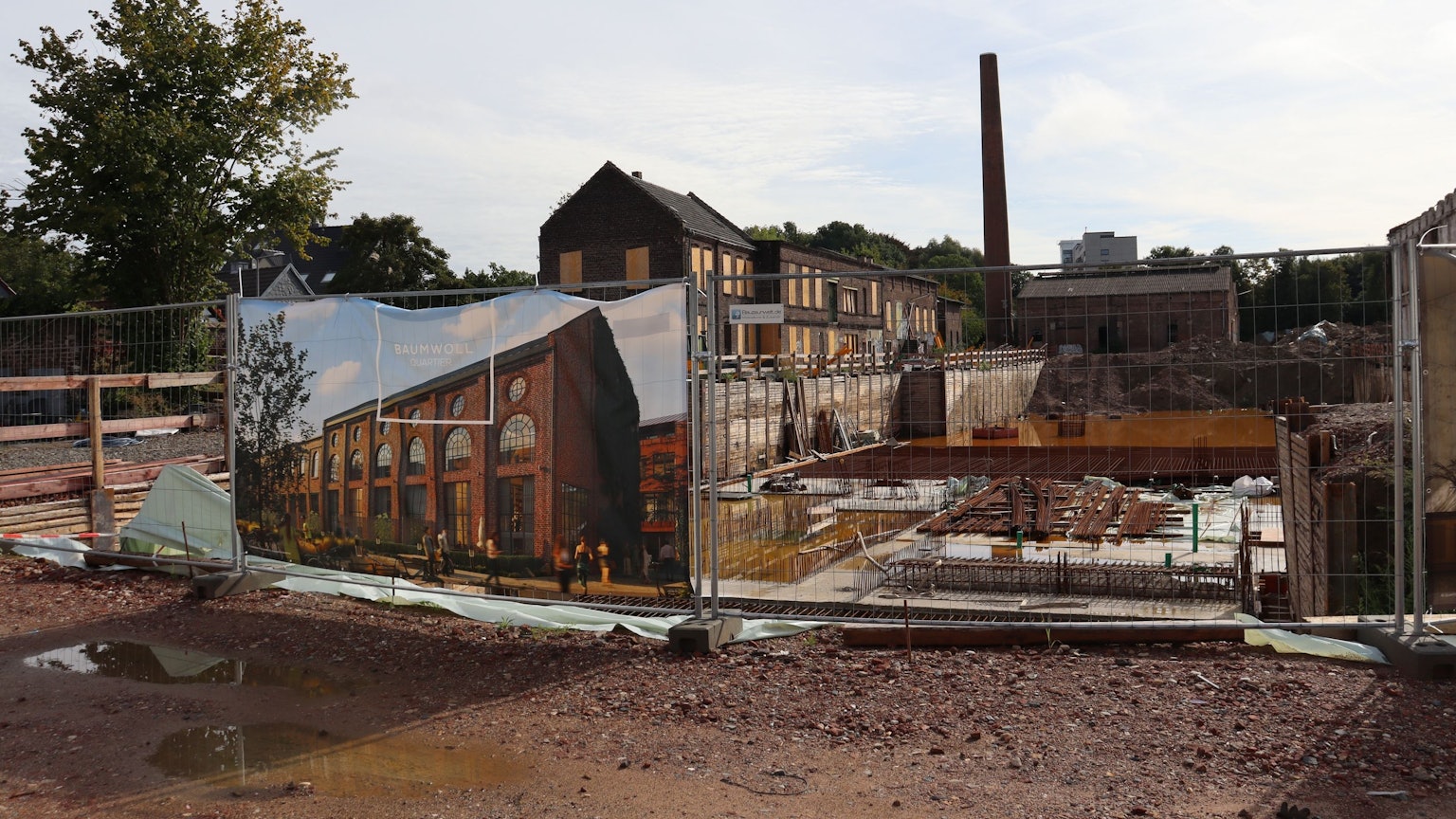 Die alte Baumwollbleicherei in Holweide. (Archivbild)