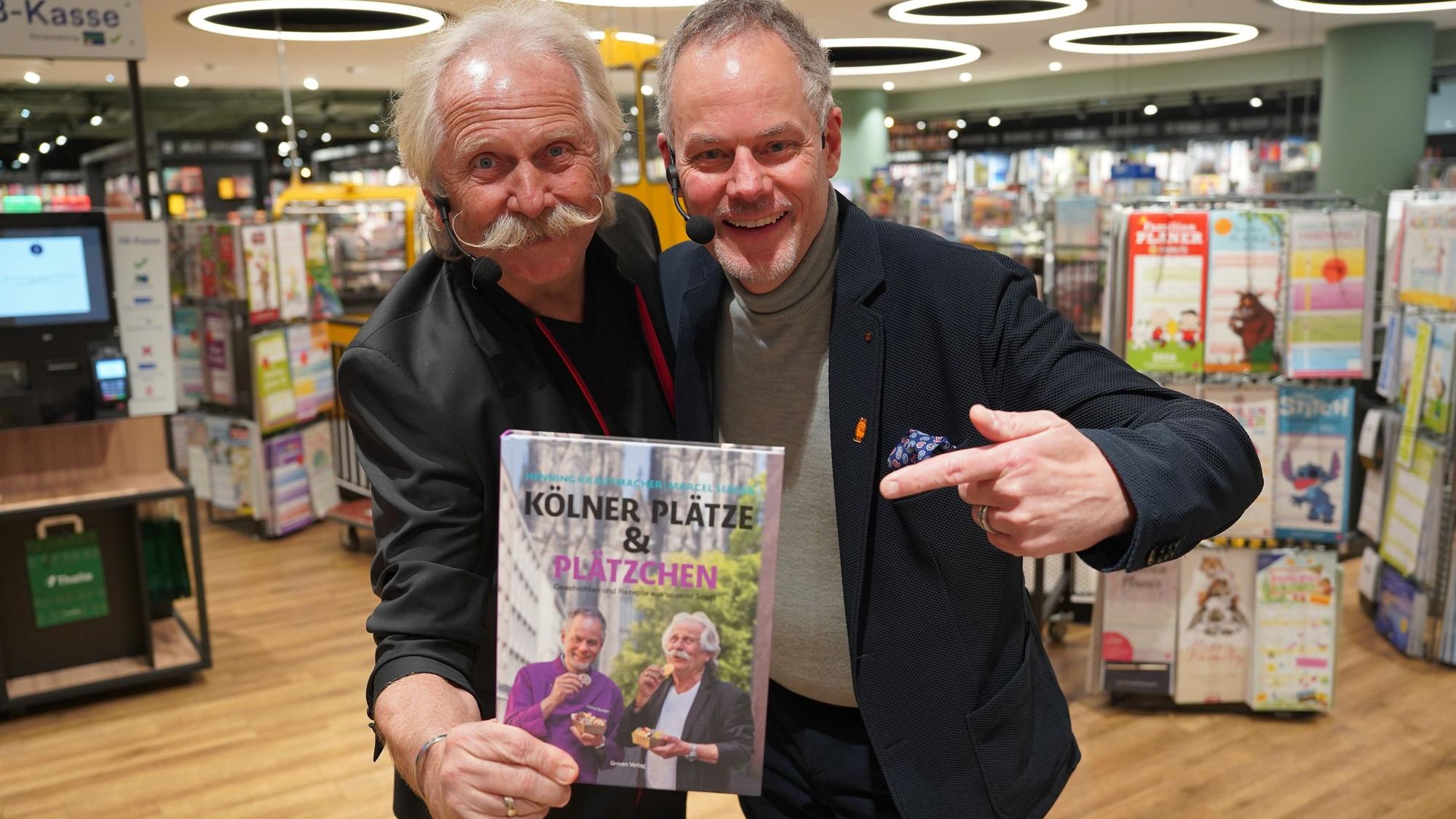 Henning Krautmacher und der Konditormeister Marcel Seeger