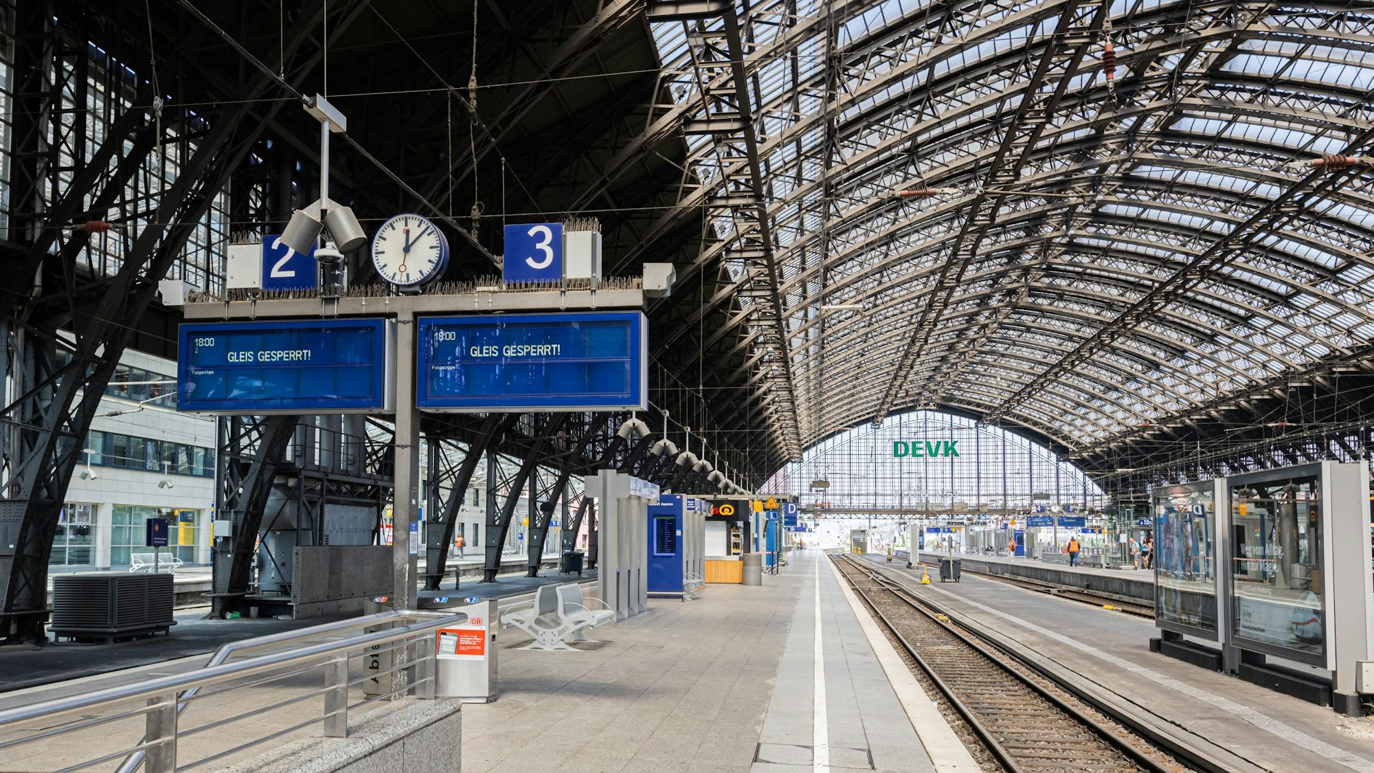 Der Kölner Hauptbahnhof wird vom 14. bis 24. November 2025 gesperrt.