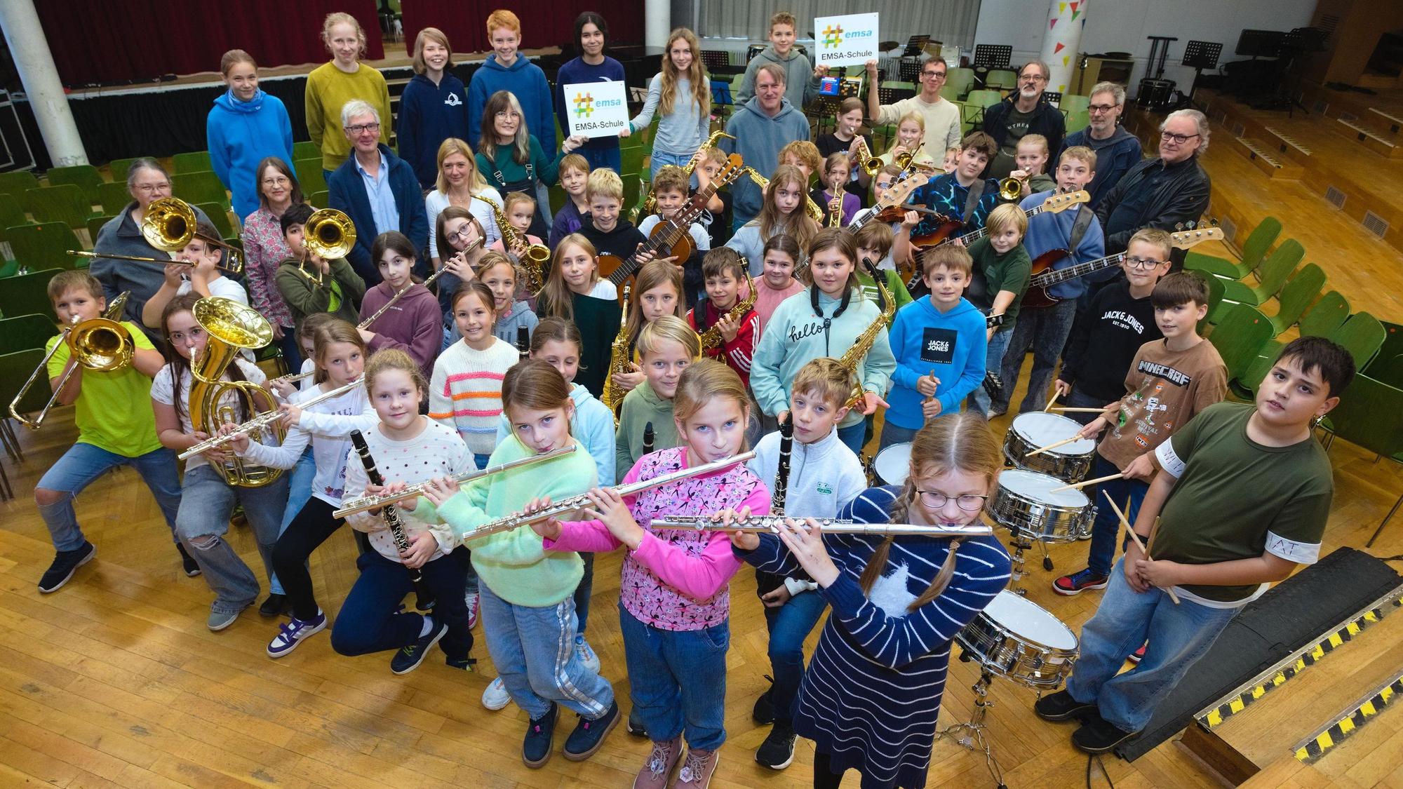 Am Engelbert-von-Berg-Gymnasium Wipperfürth spielt Musik eine ganz wichtige Rolle.