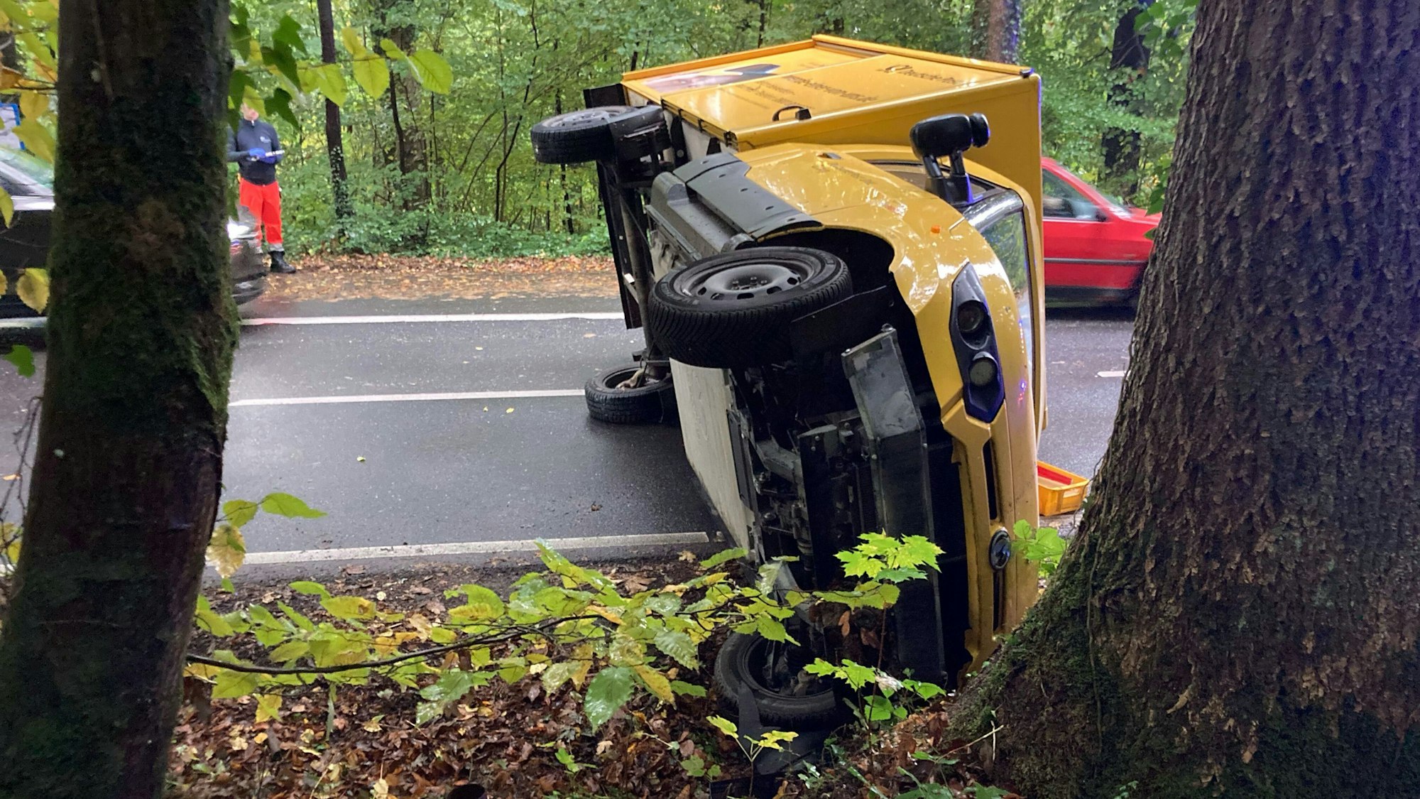 Ein Bild von der Unfallstelle.