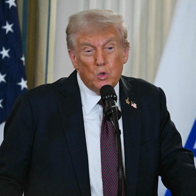 US-Präsident Donald Trump hat den Gaza-Deal eingefädelt.