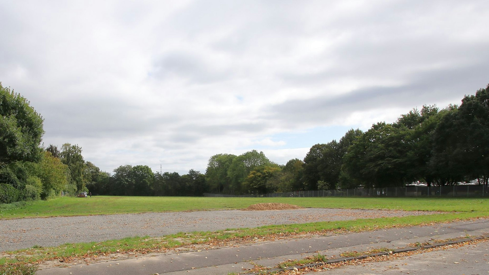 Das Bild zeigt ein leeres Feld.