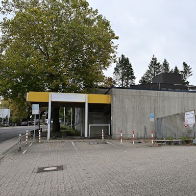 Das ehemalige Postverteilzentrum in Bensberg