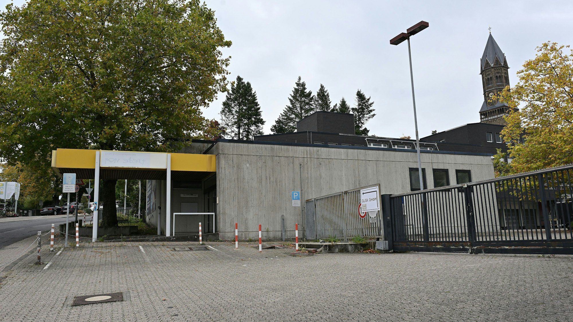 Das ehemalige Postverteilzentrum in Bensberg