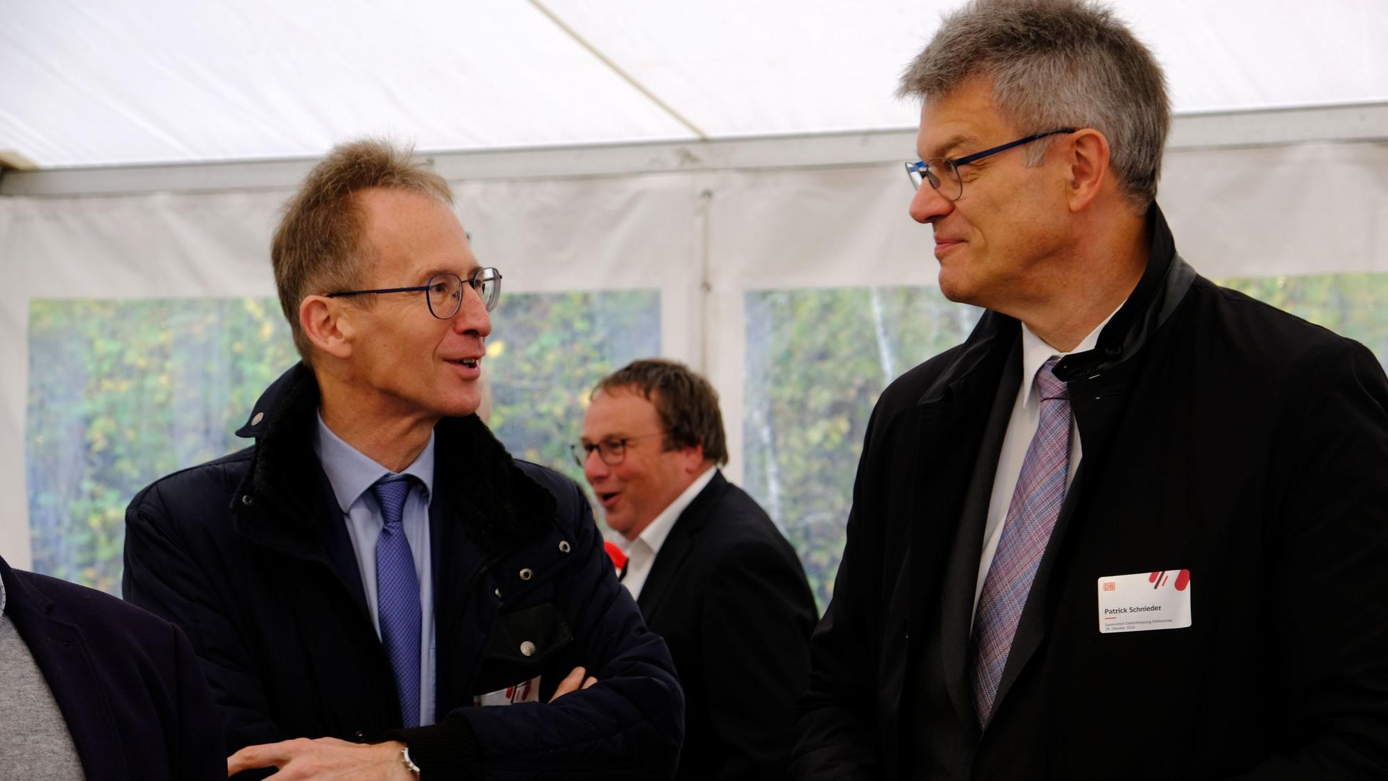 Das Archivbild zeigt den CDU-Bundestagsabgeordneten Detlef Seif und Patrick Schnieder, heute Bundesverkehrsminister.