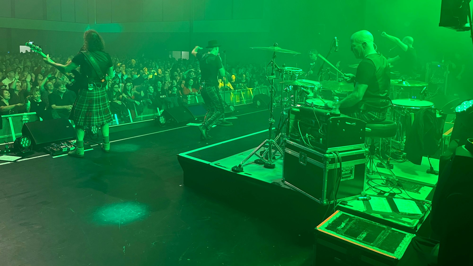 Das Publikum ging von der ersten Sekunde an begeistert mit.