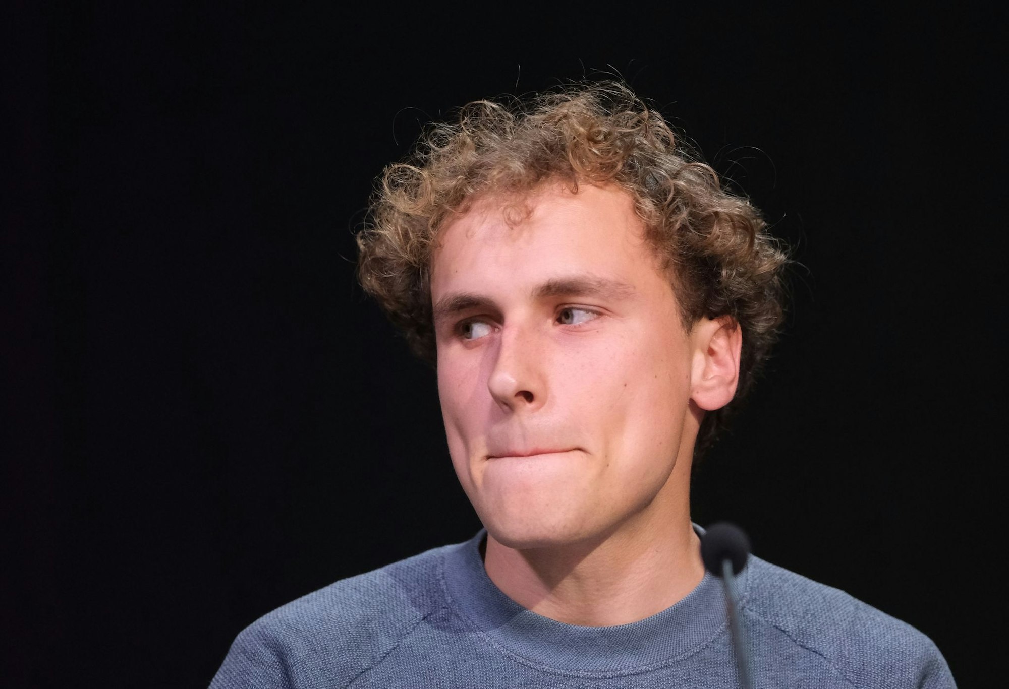 Auch Jakob Blasel war sichtlich gerührt.