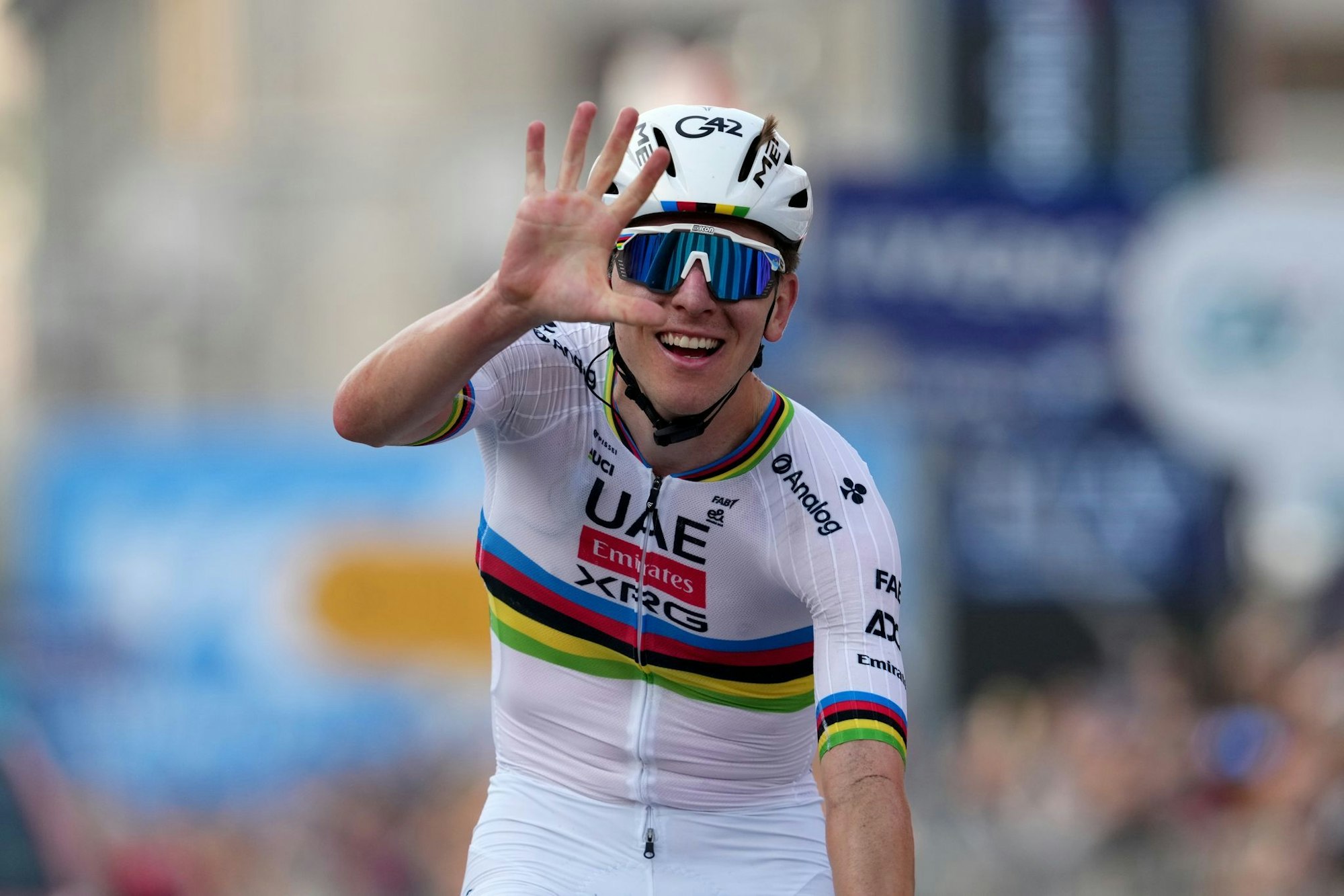 Sein fünfter Triumph bei der Lombardei-Rundfahrt: Tadej Pogacar