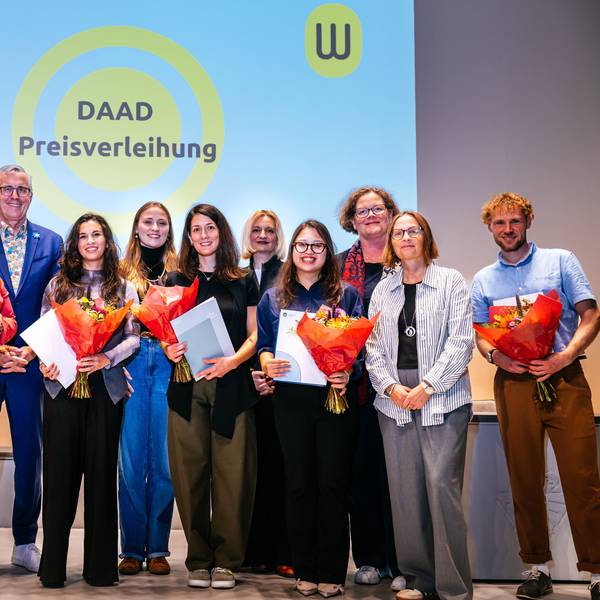 Der DAAD würdigte mit seinen Preisen akaddemische Leistungen und soziales Engagement.