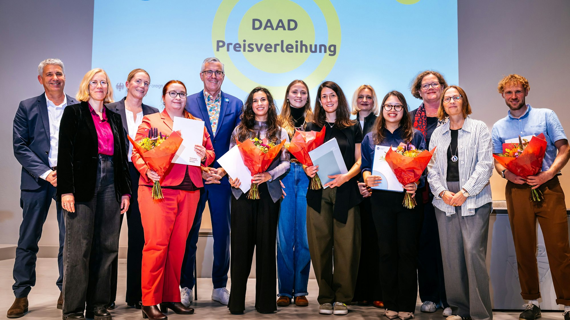 Der DAAD würdigte mit seinen Preisen akaddemische Leistungen und soziales Engagement.