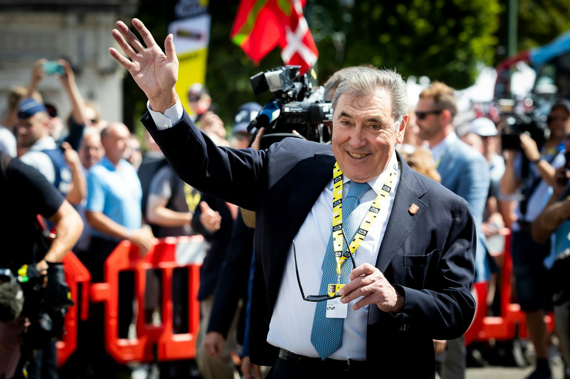 Radsport-Legende Eddy Merckx hat Pogacar gratuliert. (Archivbild)