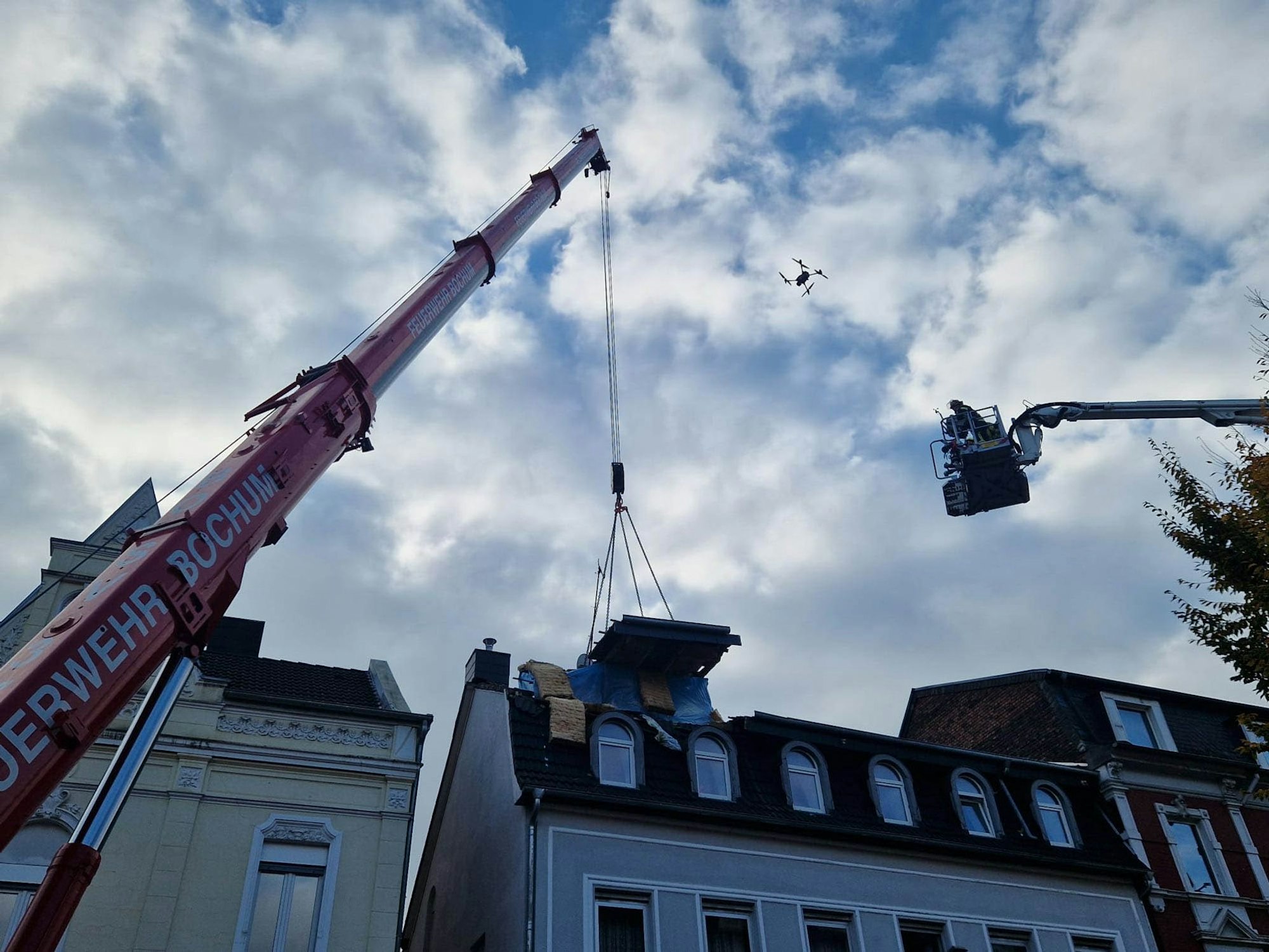Die Bewohner können vorerst nicht zurück.