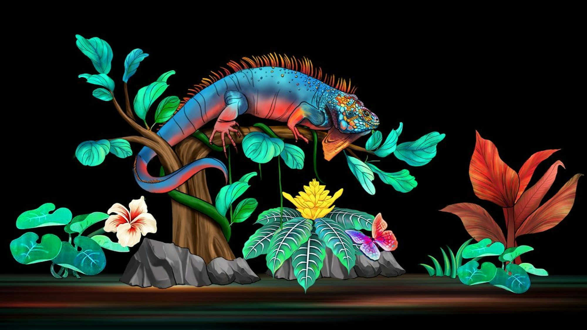 In die geheimnisvolle Welt der Reptilien entführt die Schau ihre Gäste.