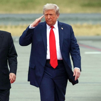 Kremlchef Wladimir Putin zusammen mit US-Präsident Donald Trump im August in Alaska. Der Amerikaner hat seine Gangart gegenüber Moskau seit dem Treffen deutlich verschärft. (Archivbild)