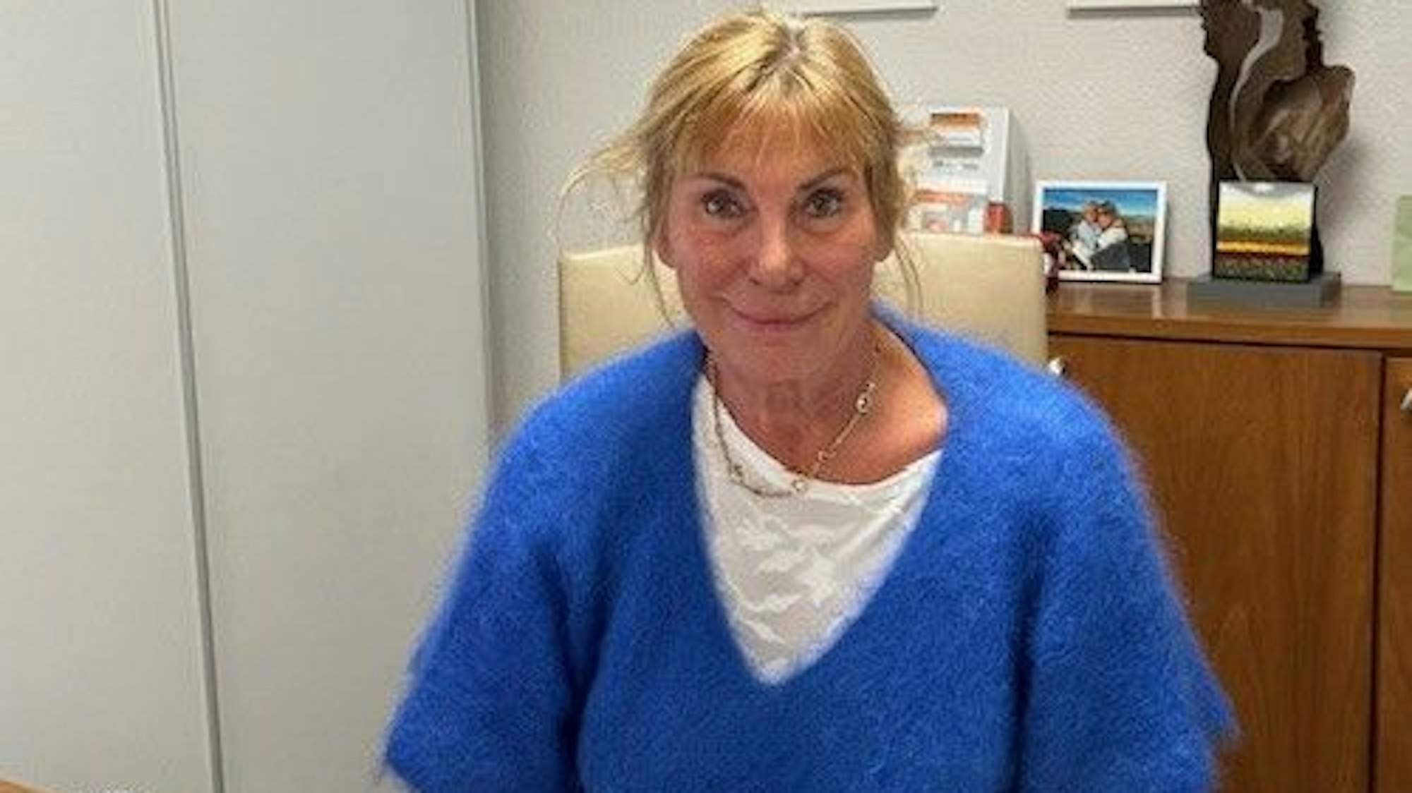 Dr. Jacqueline Hiepler in ihrer Praxis in Hennef.