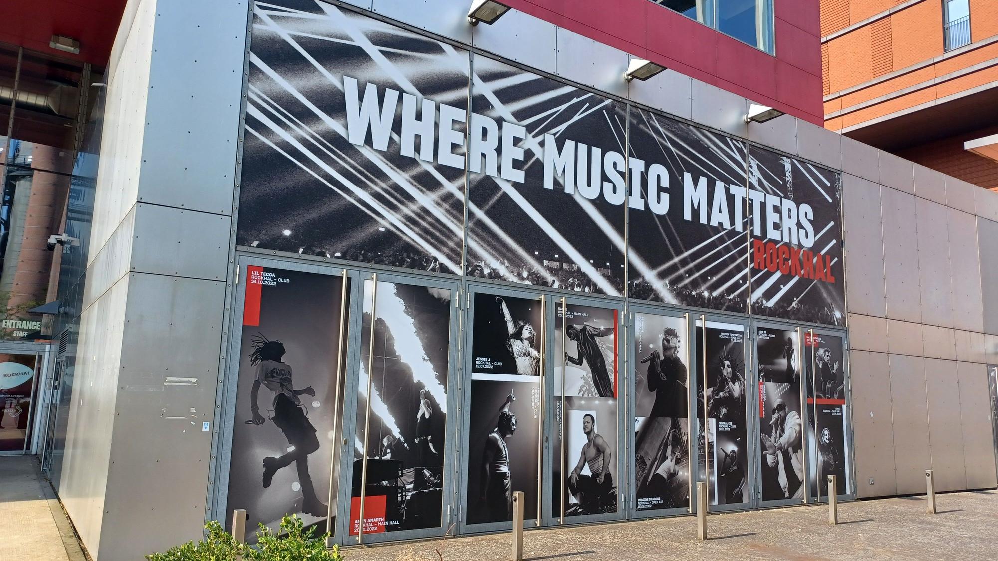 Die Rockhal ist die größte Konzerthalle Luxemburgs