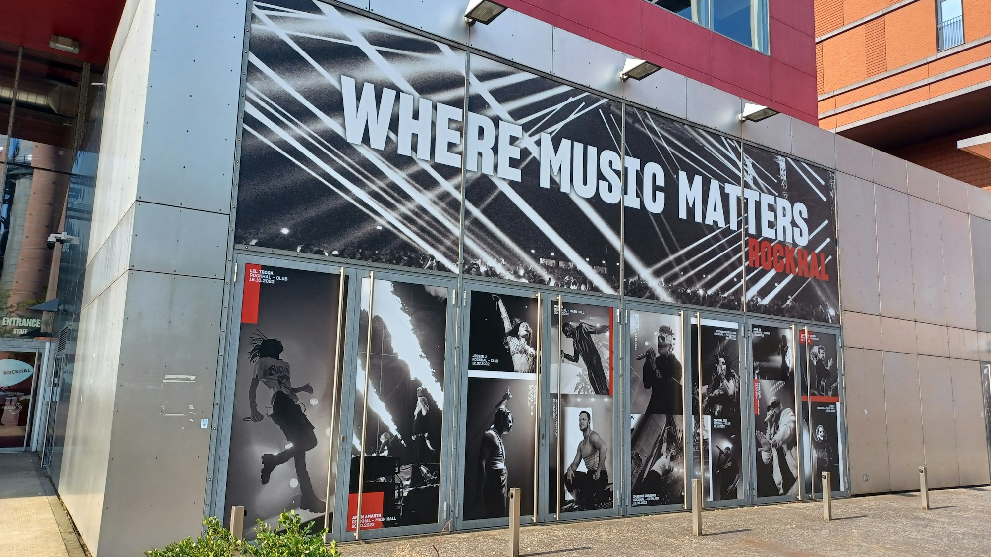 Die Rockhal ist die größte Konzerthalle Luxemburgs