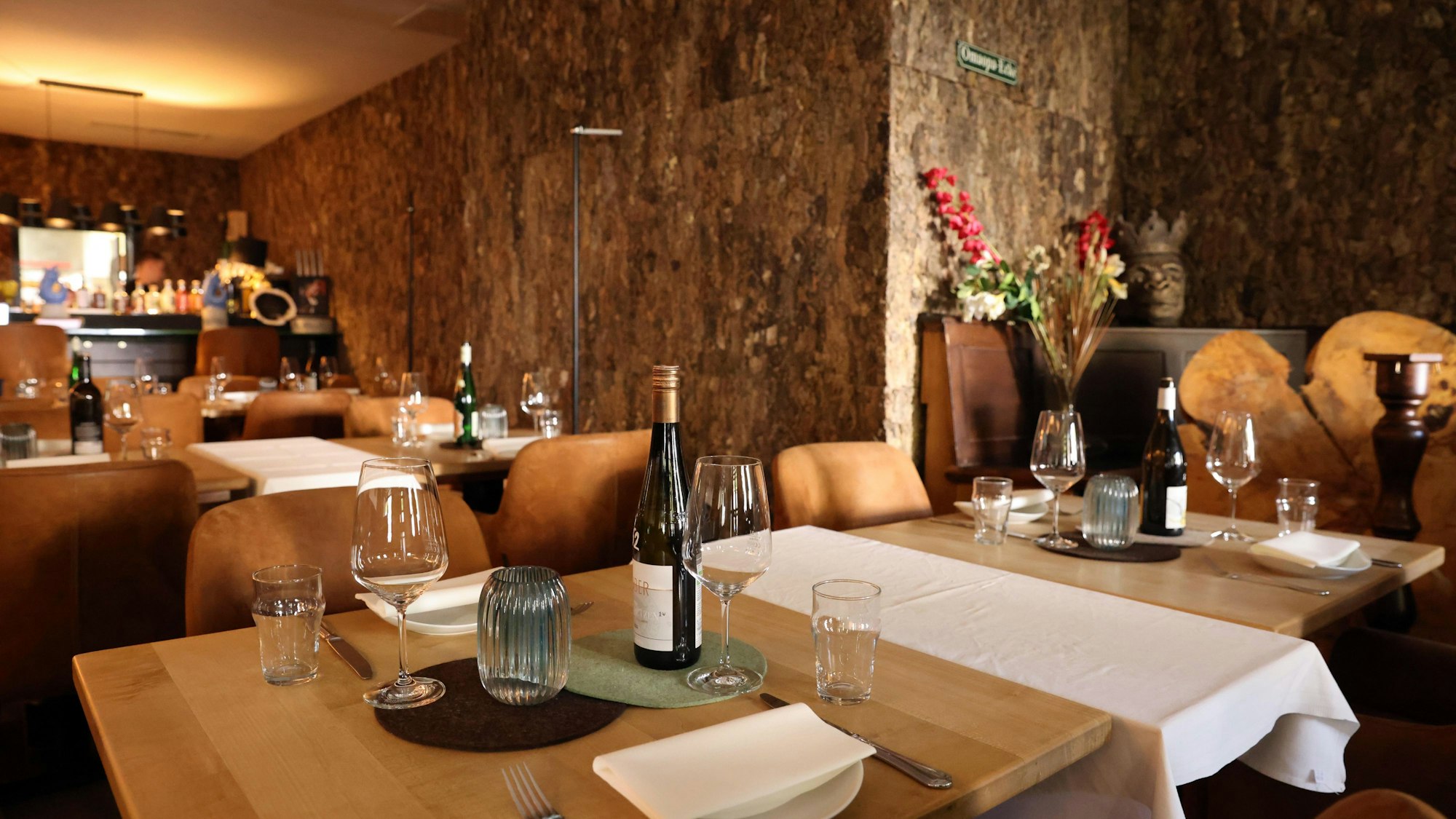 Blick ins Innere des Gasthaus Scherz.