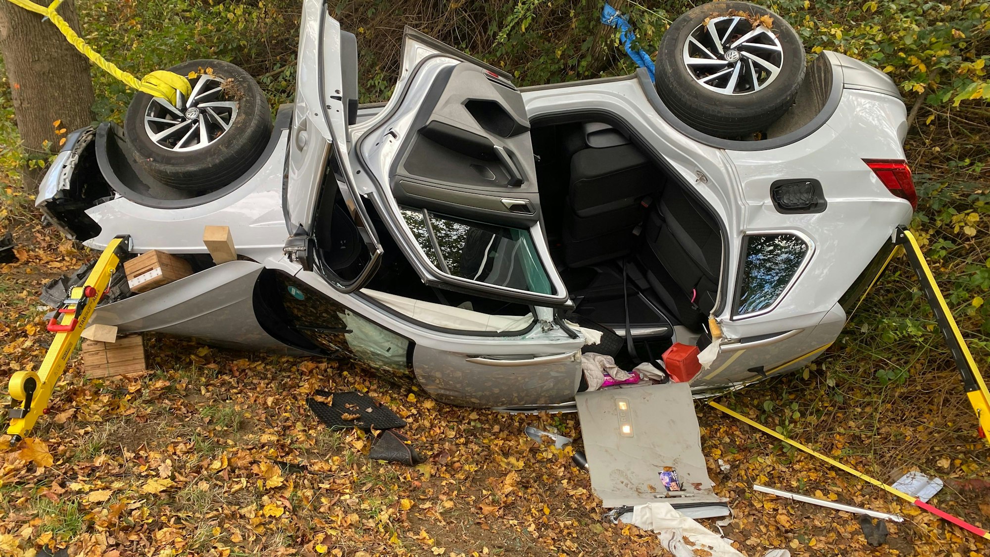 In Eitorf gab es einen schweren Autounfall