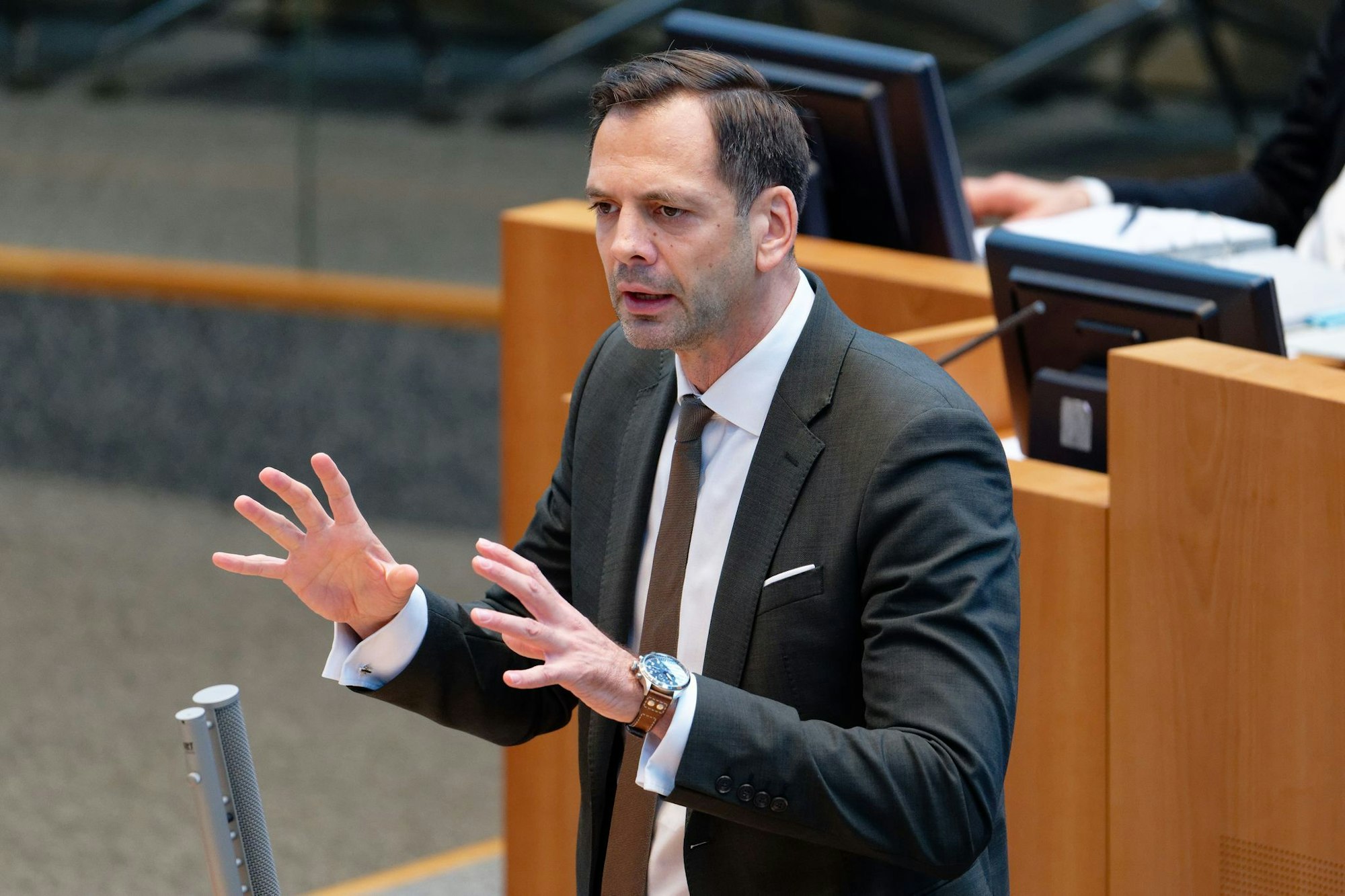 Der FDP-Landtagsabgeordnete Marc Lürbke ist nach schwerer Krankheit gestorben. (Archivbild)