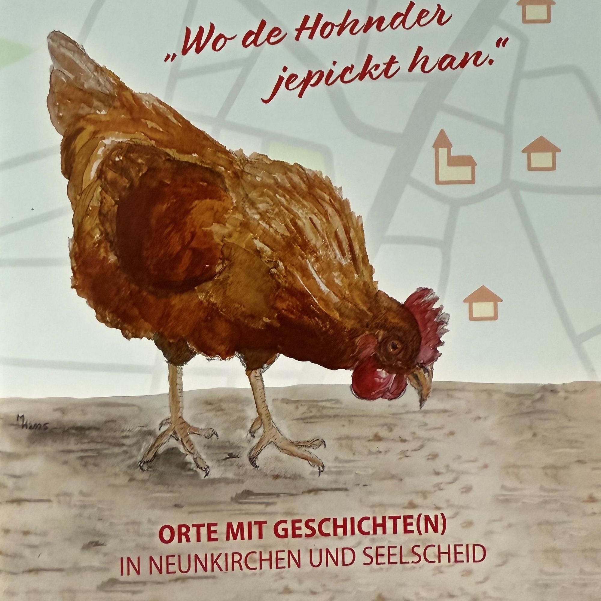 Die Jubiläumsbroschüre Spazierkarte betrachtet 14 interessante Gebäude in der Gemeinde.