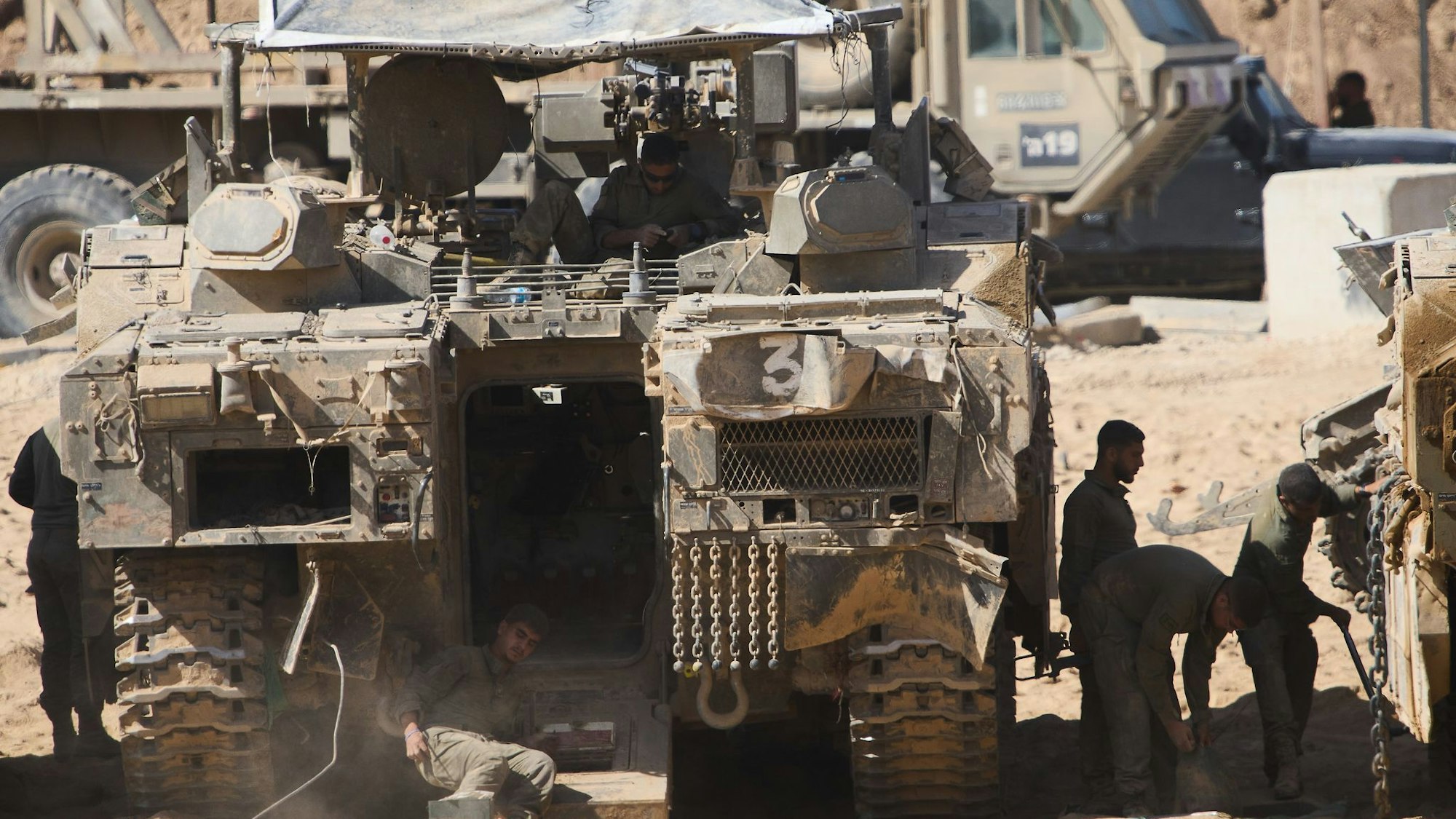 Seit dem 10. Oktober ist die Waffenruhe zwischen Israel und der Hamas im Gazastreifen in Kraft. (Archivbild)
