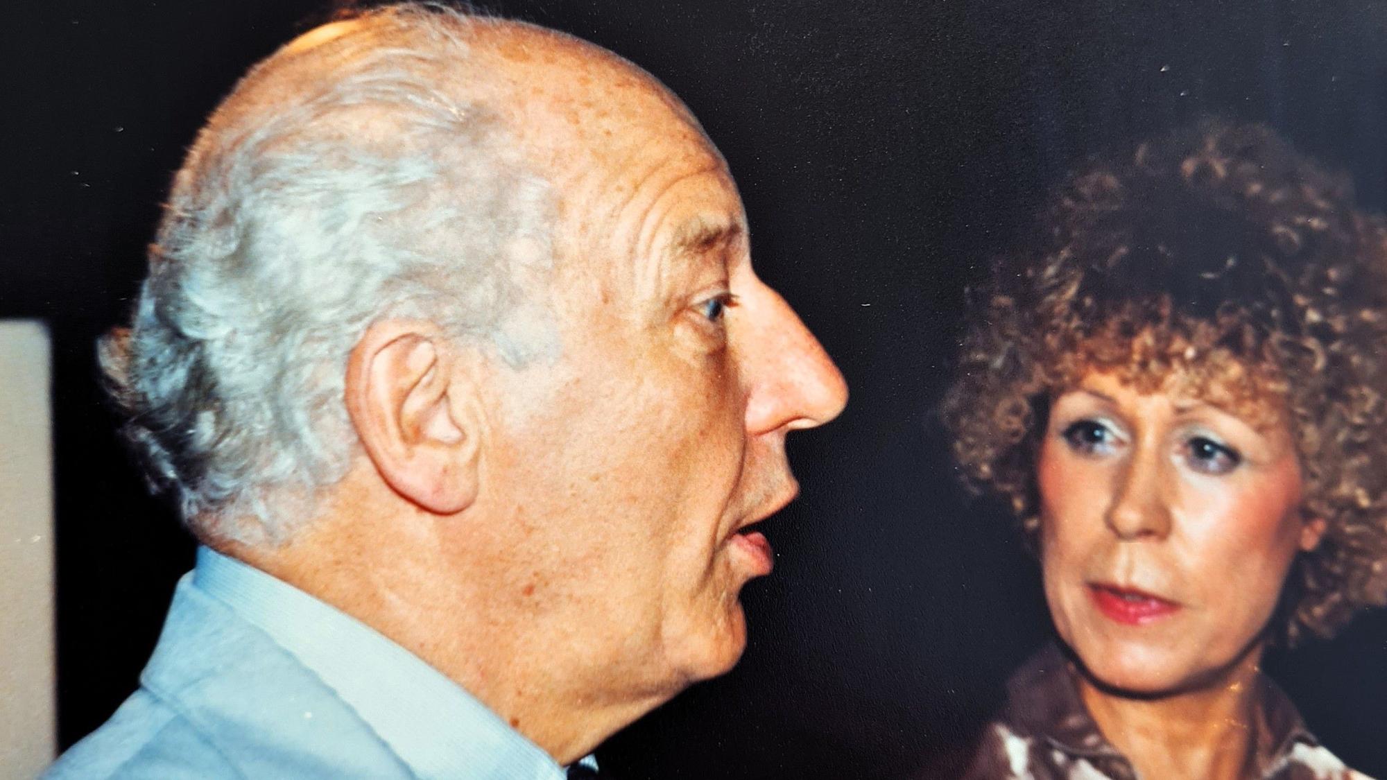 Jutta Radicke mit Ex-Bundespräsident Walter Scheel