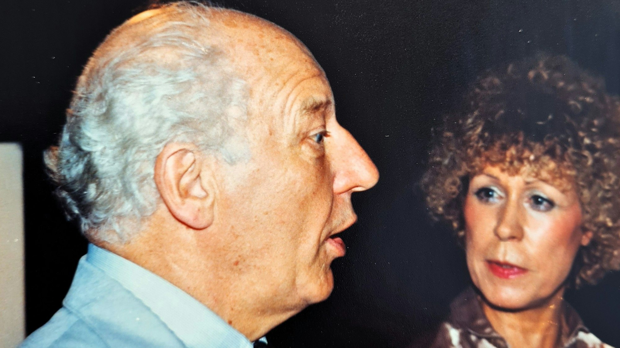 Jutta Radicke mit Ex-Bundespräsident Walter Scheel