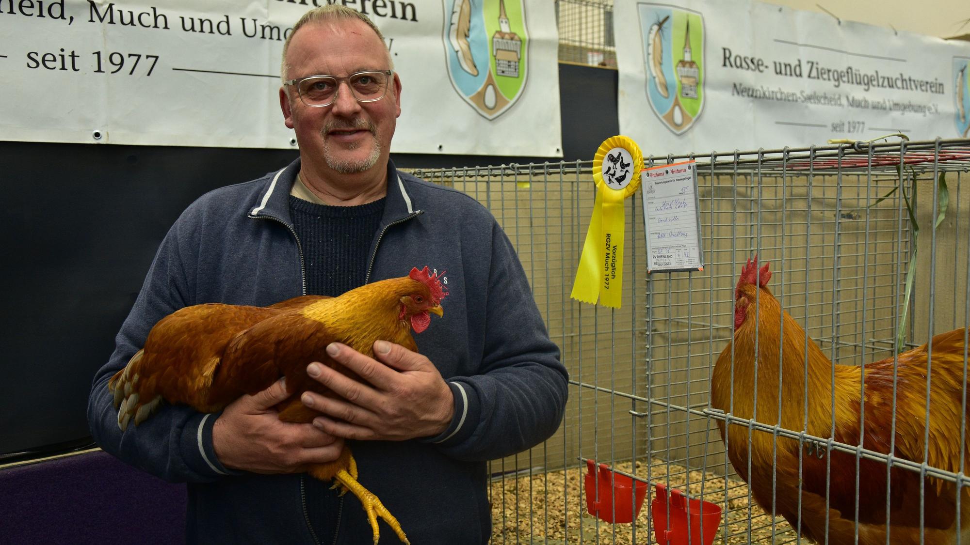 Markus Stöppler erhielt mit seinem New Hampshire die Medaille der Landwirtschaftskammer.