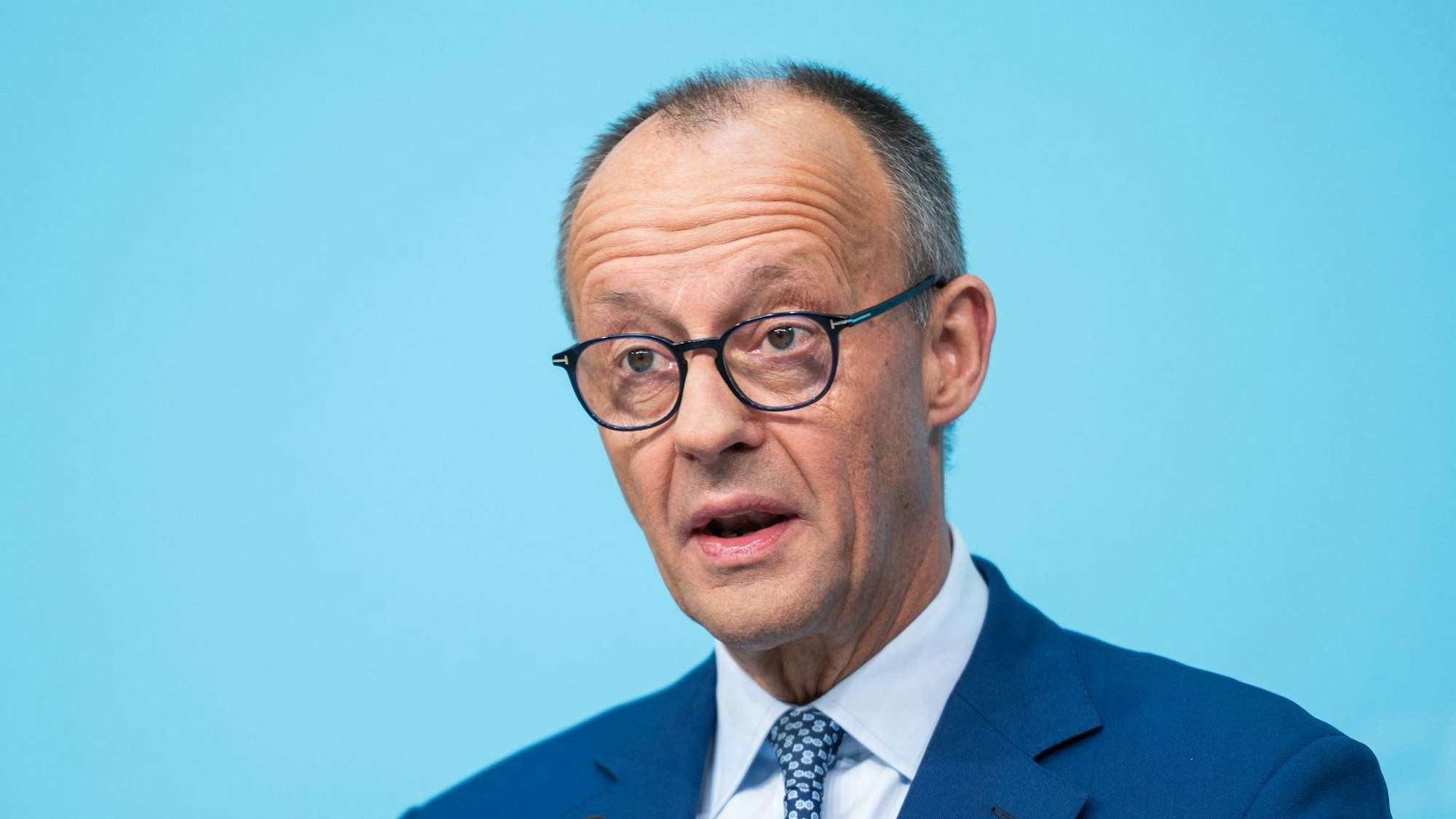 CDU-Chef Merz will seine Partei bei allen fünf Landtagswahlen im nächsten Jahr zur stärksten Partei machen.