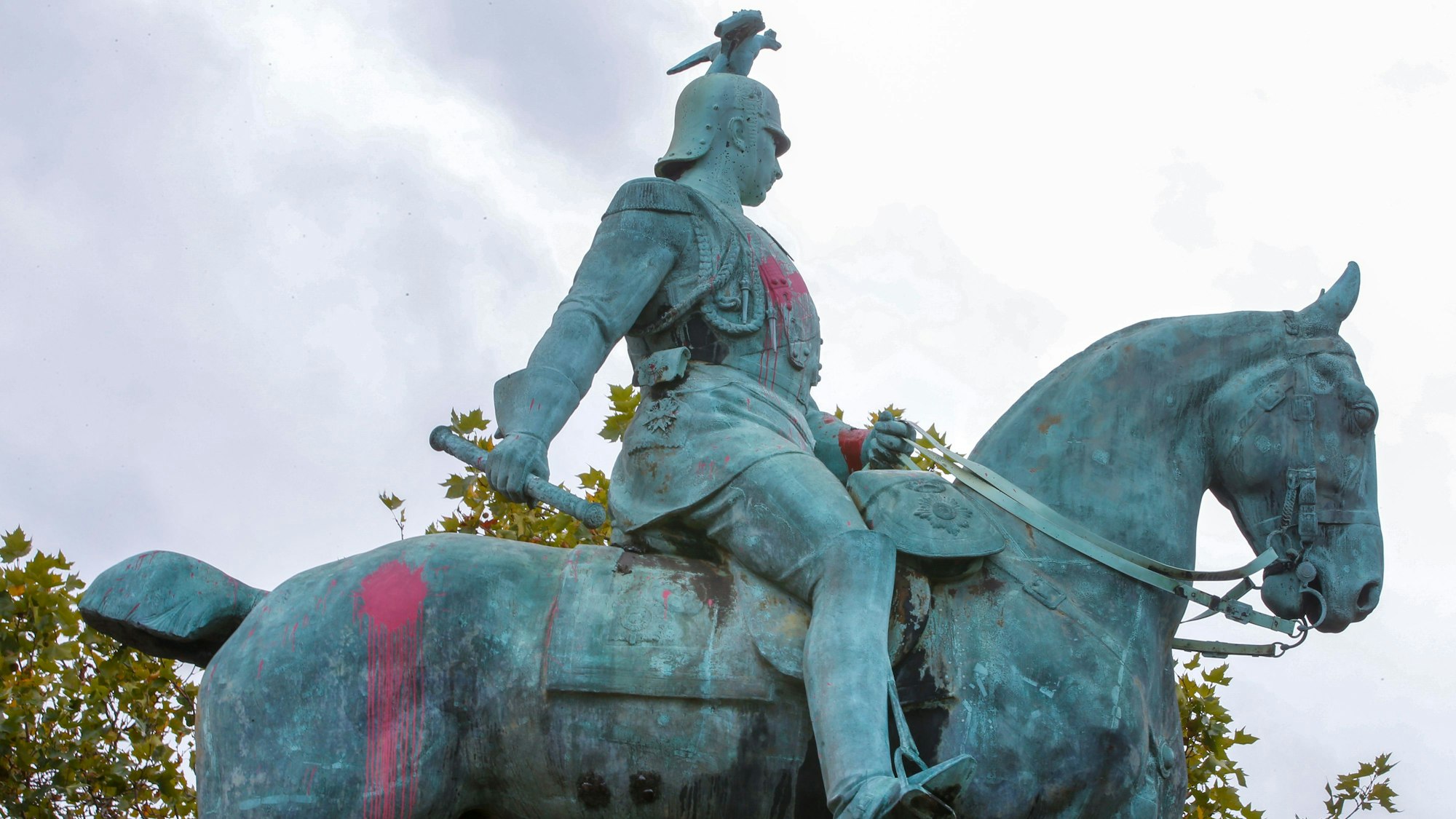 Das Reiterstandbild Kaiser Wilhelm II.