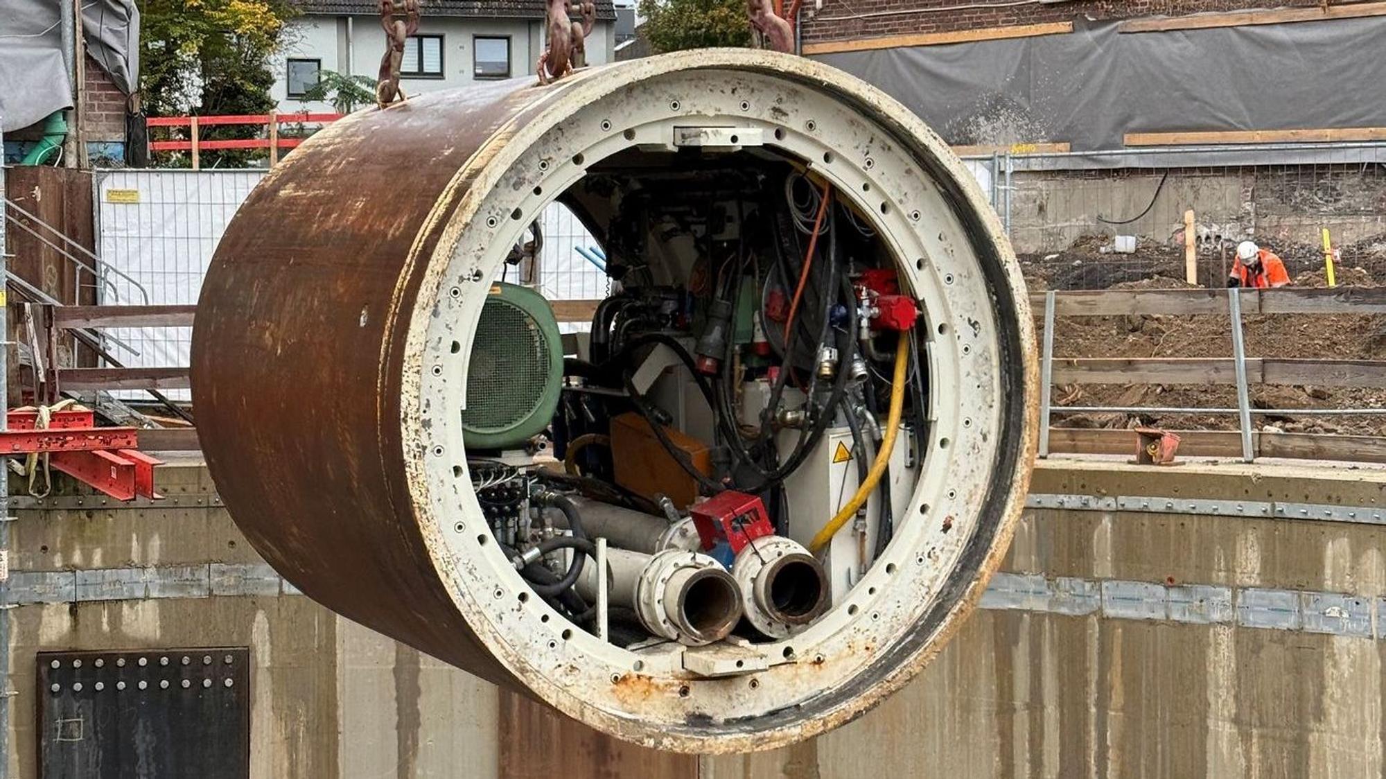Der neue Rheindüker wird 2028 in Betrieb genommen.